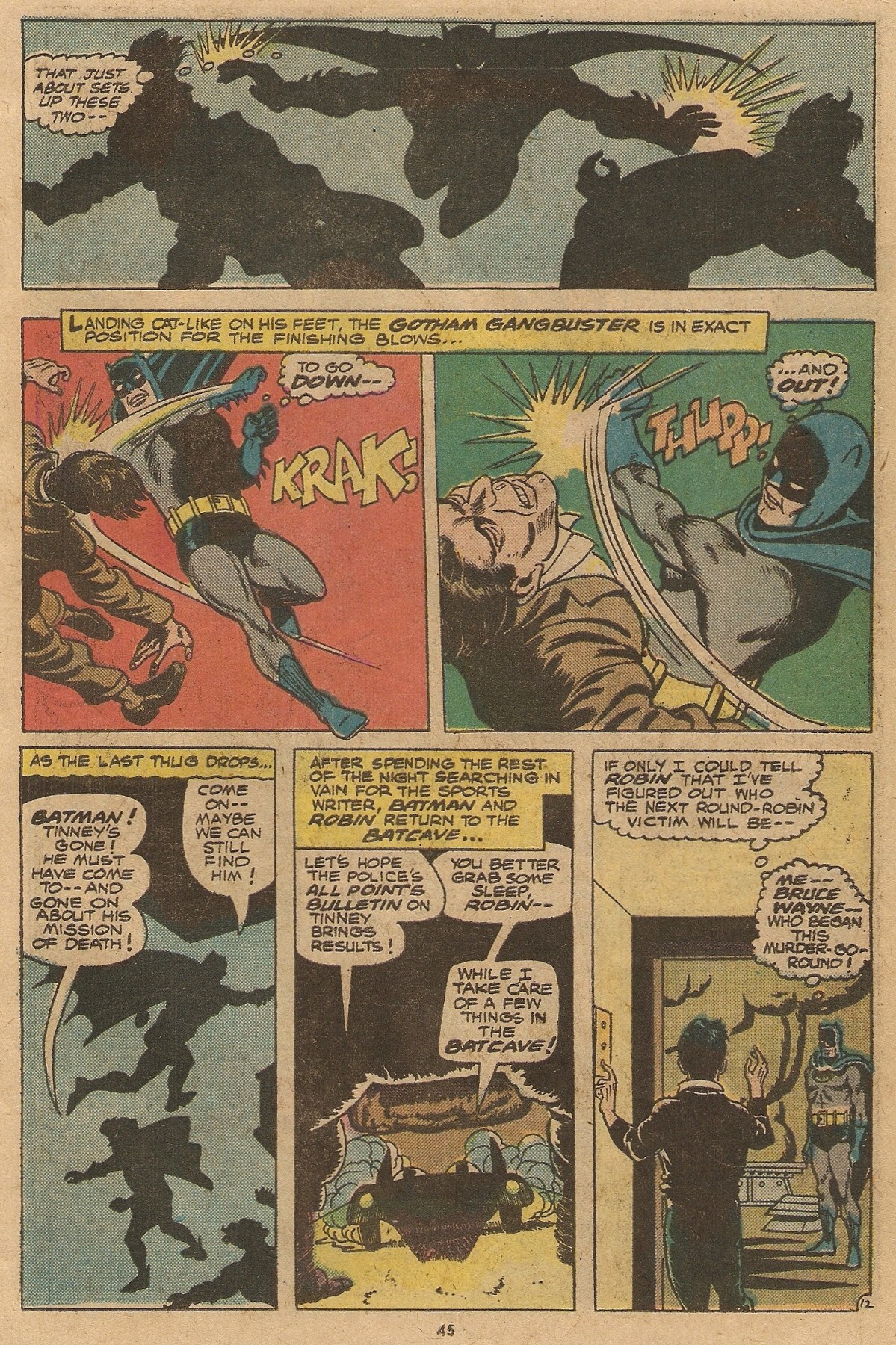 Read online Batman (1940) comic -  Issue #262 - 45