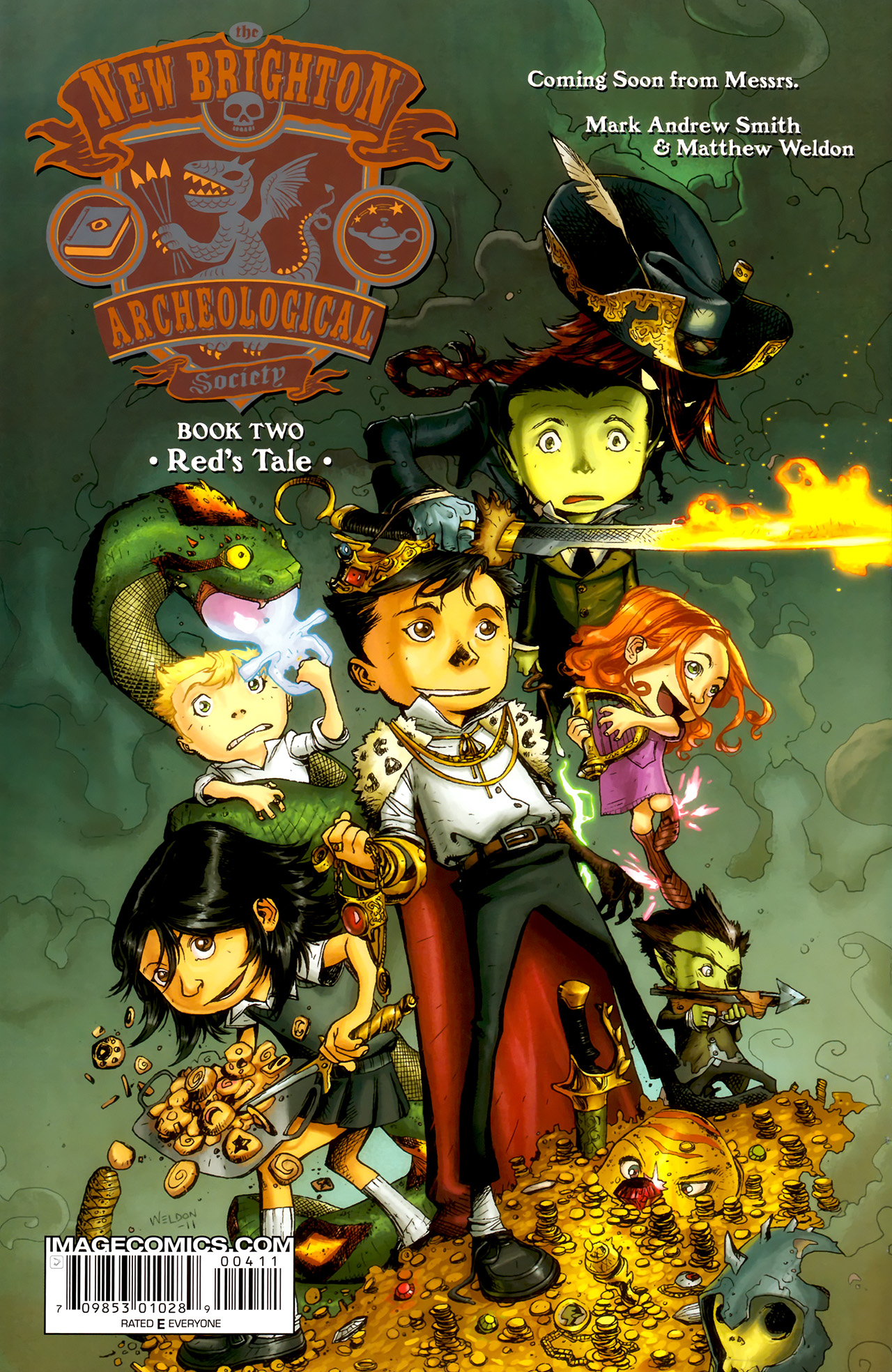 Read online Gladstone's School for World Conquerors (2011) comic -  Issue #4 - 30
