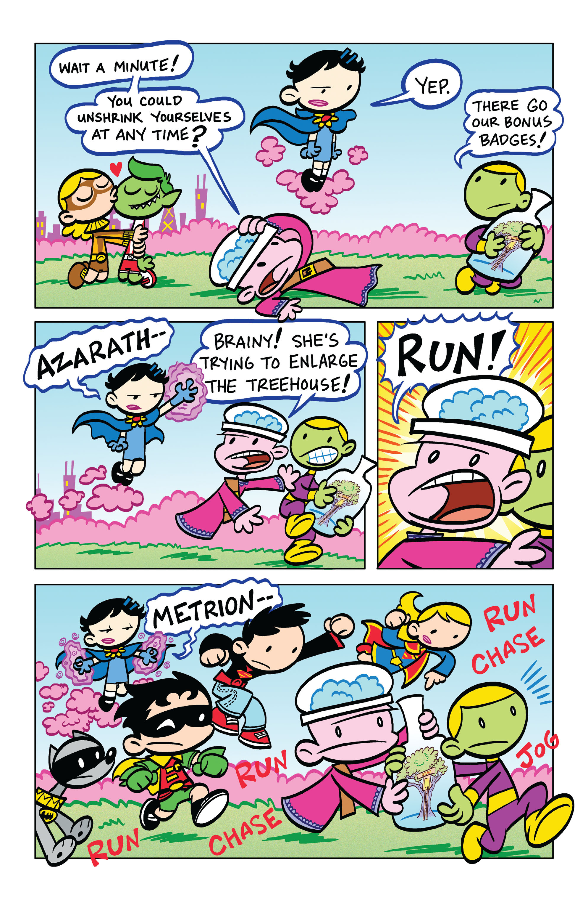 Read online Tiny Titans: Return To the Treehouse comic -  Issue #1 - 16