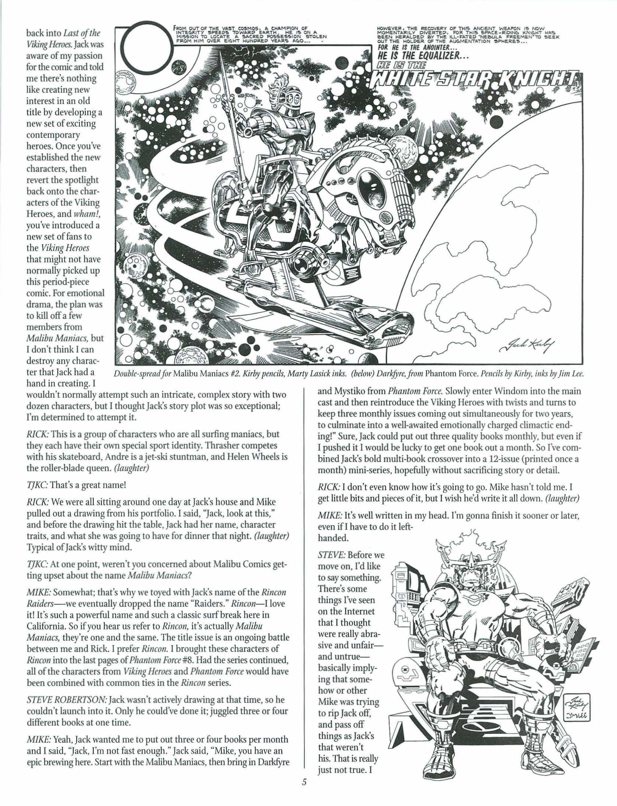 Read online The Jack Kirby Collector comic -  Issue #27 - 39