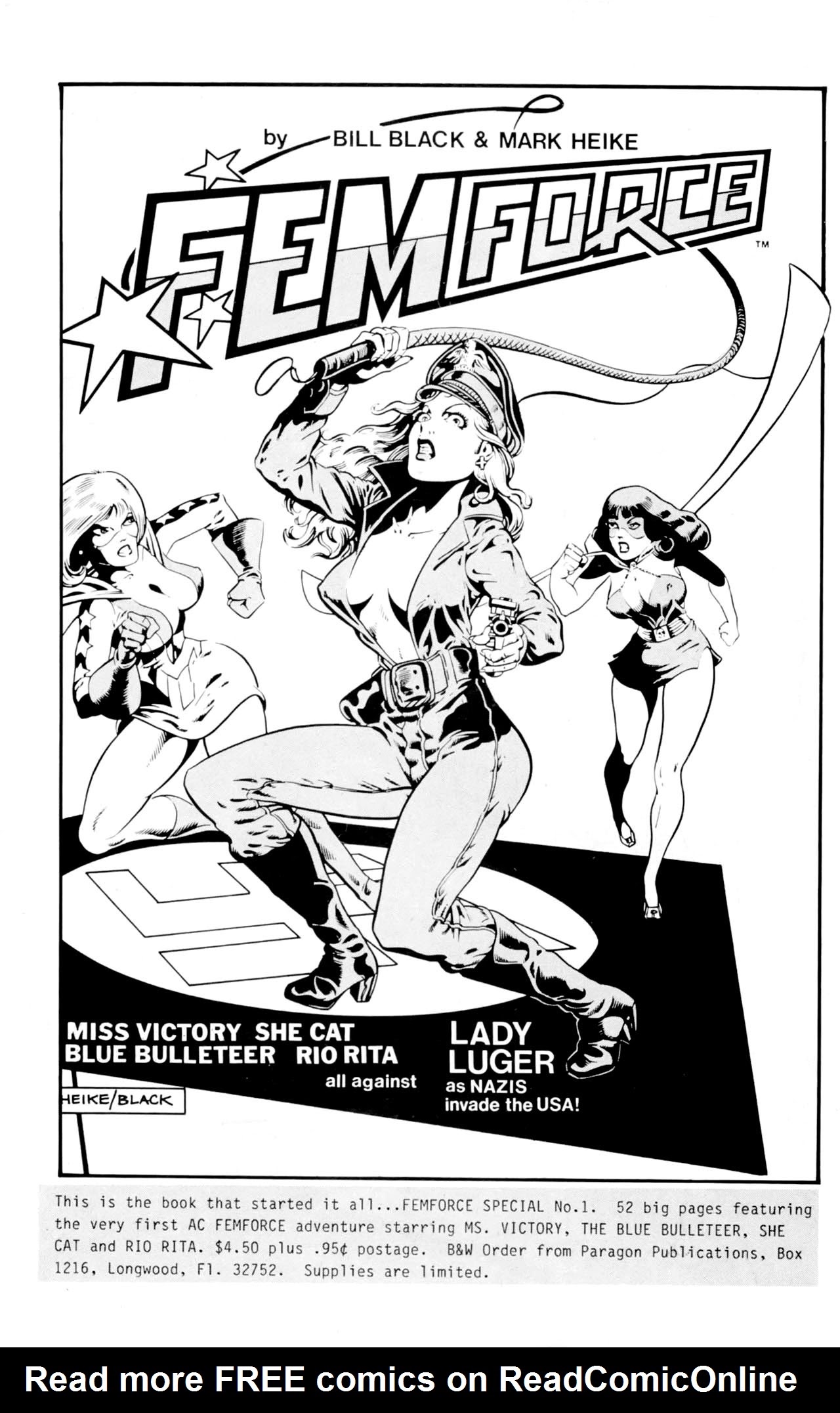 Read online Femforce: Out Of The Asylum Special comic -  Issue # Full - 25