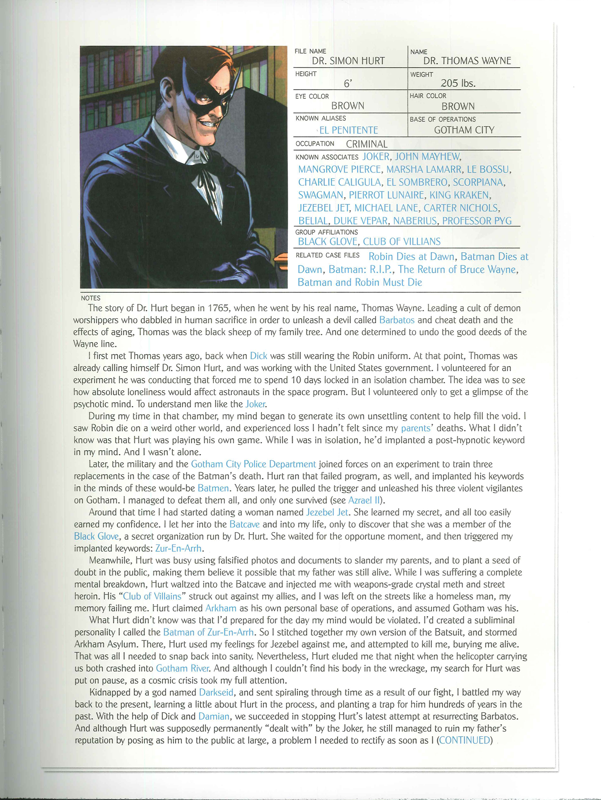 Read online The Batman Files comic -  Issue # TPB (Part 3) - 84