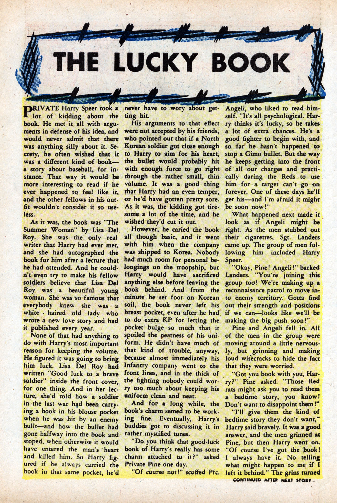 Read online War Comics comic -  Issue #12 - 10