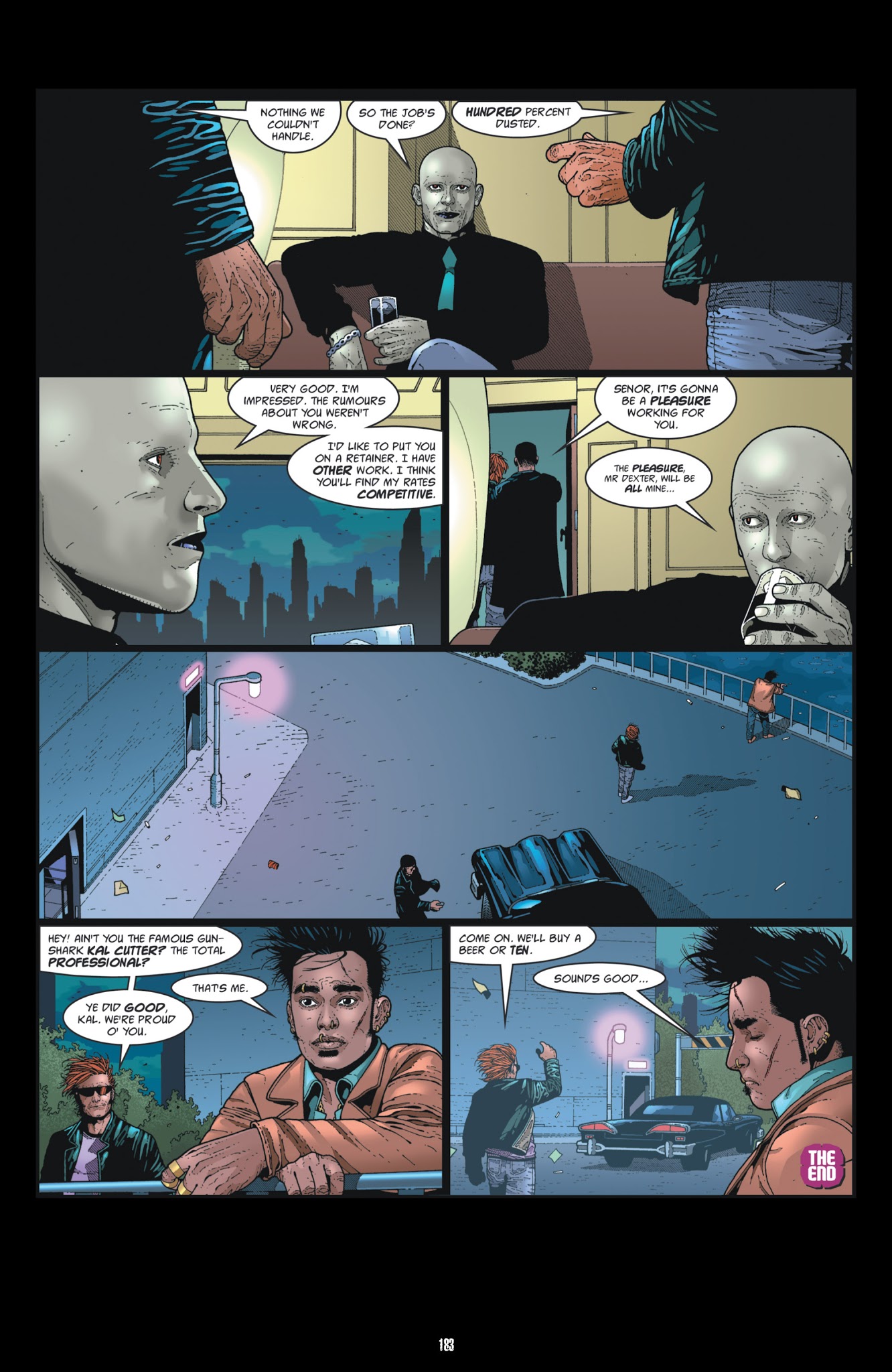 Read online Sinister Dexter comic -  Issue # TPB - 184