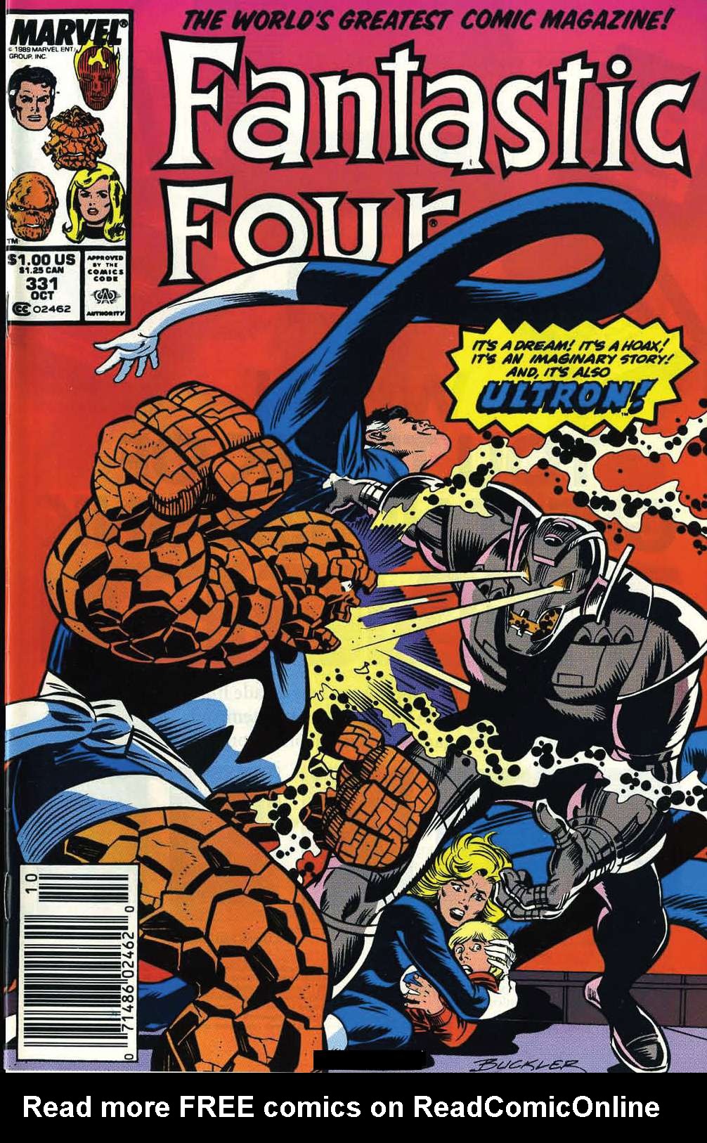 Read online Fantastic Four (1961) comic -  Issue #331 - 1