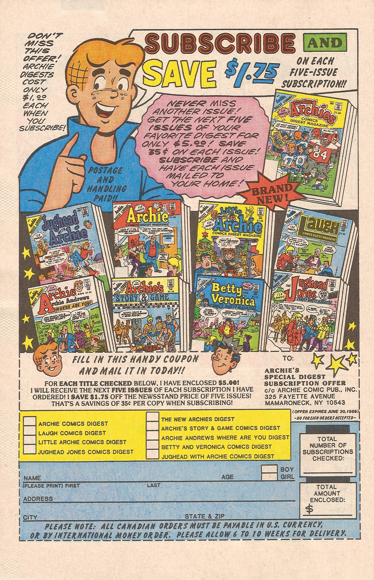 Read online Jughead (1987) comic -  Issue #10 - 34
