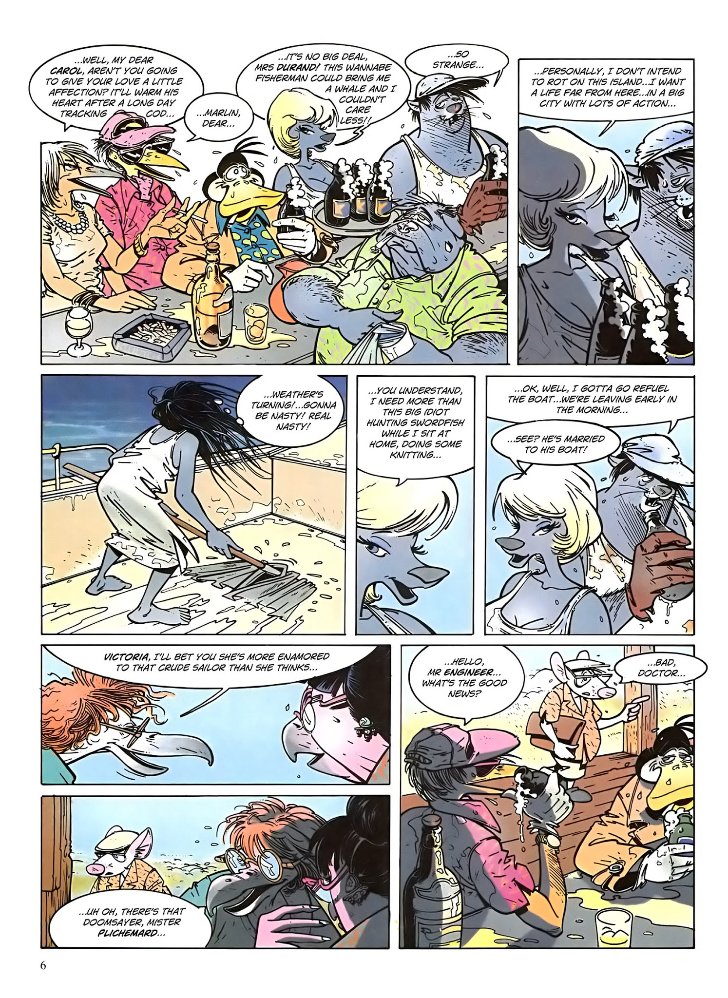 Read online Une enquête de l'inspecteur Canardo comic -  Issue #7 - 7