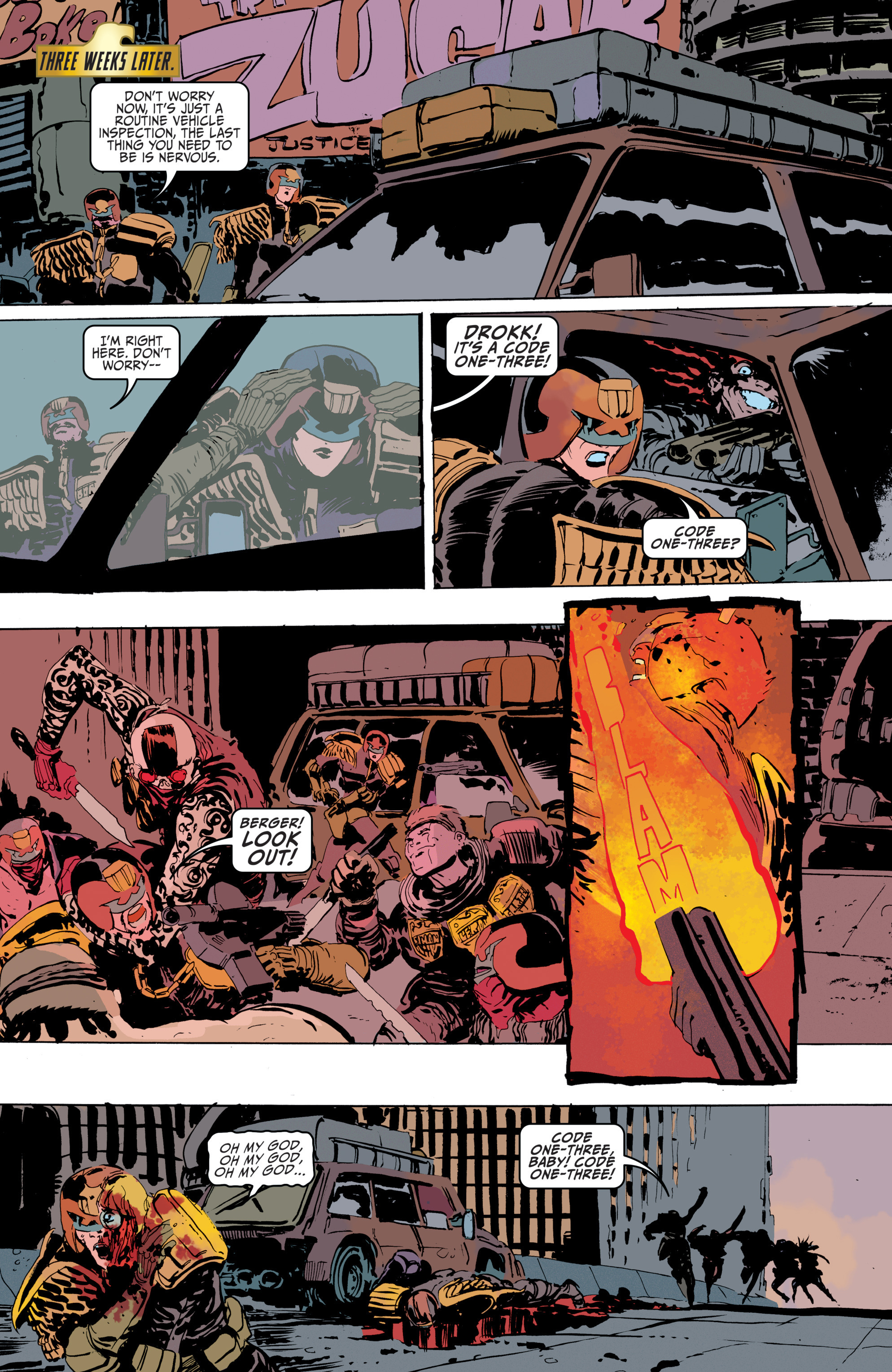 Read online Judge Dredd (2015) comic -  Issue #11 - 9