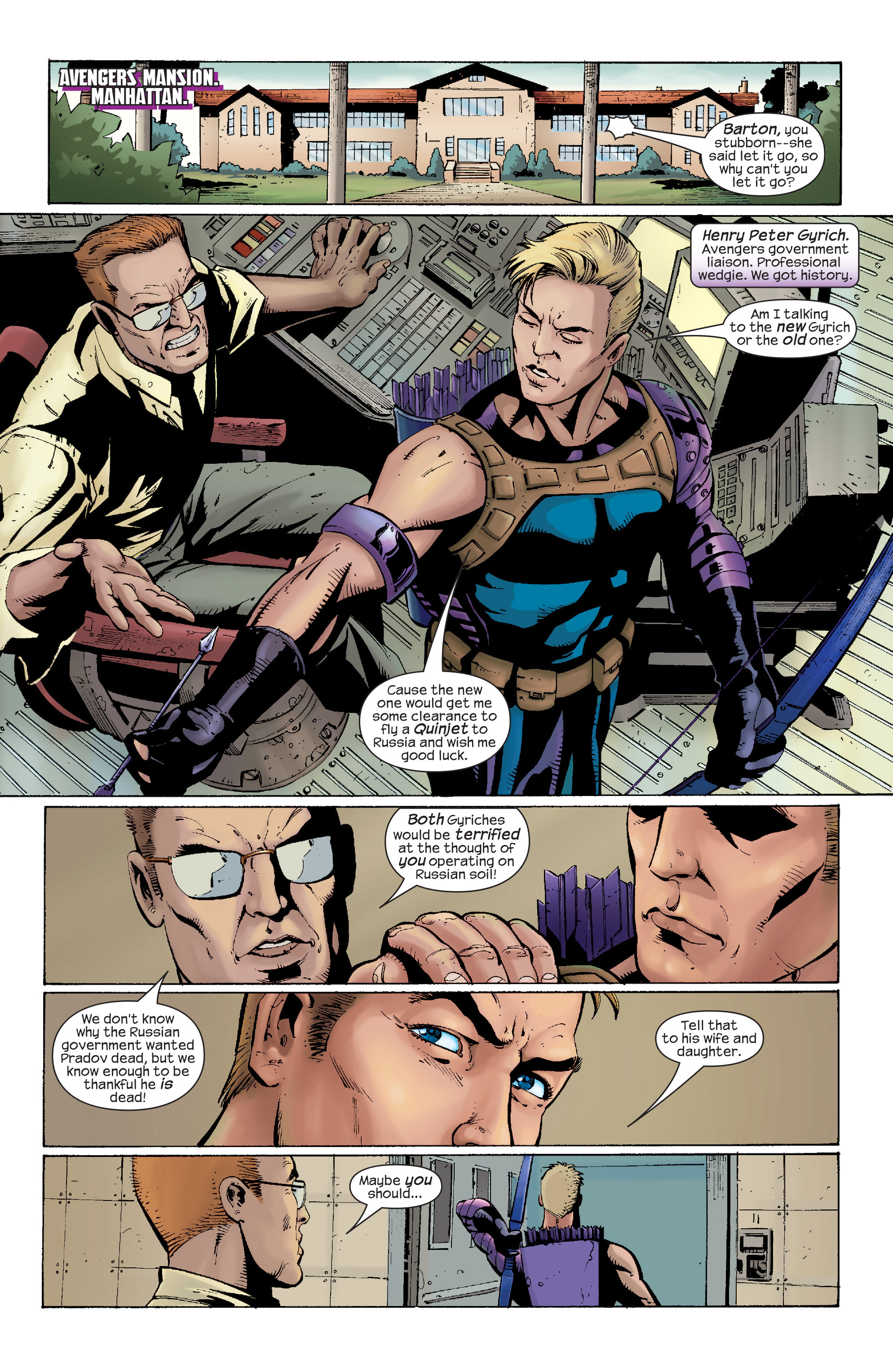 Read online Hawkeye (2003) comic -  Issue #8 - 7