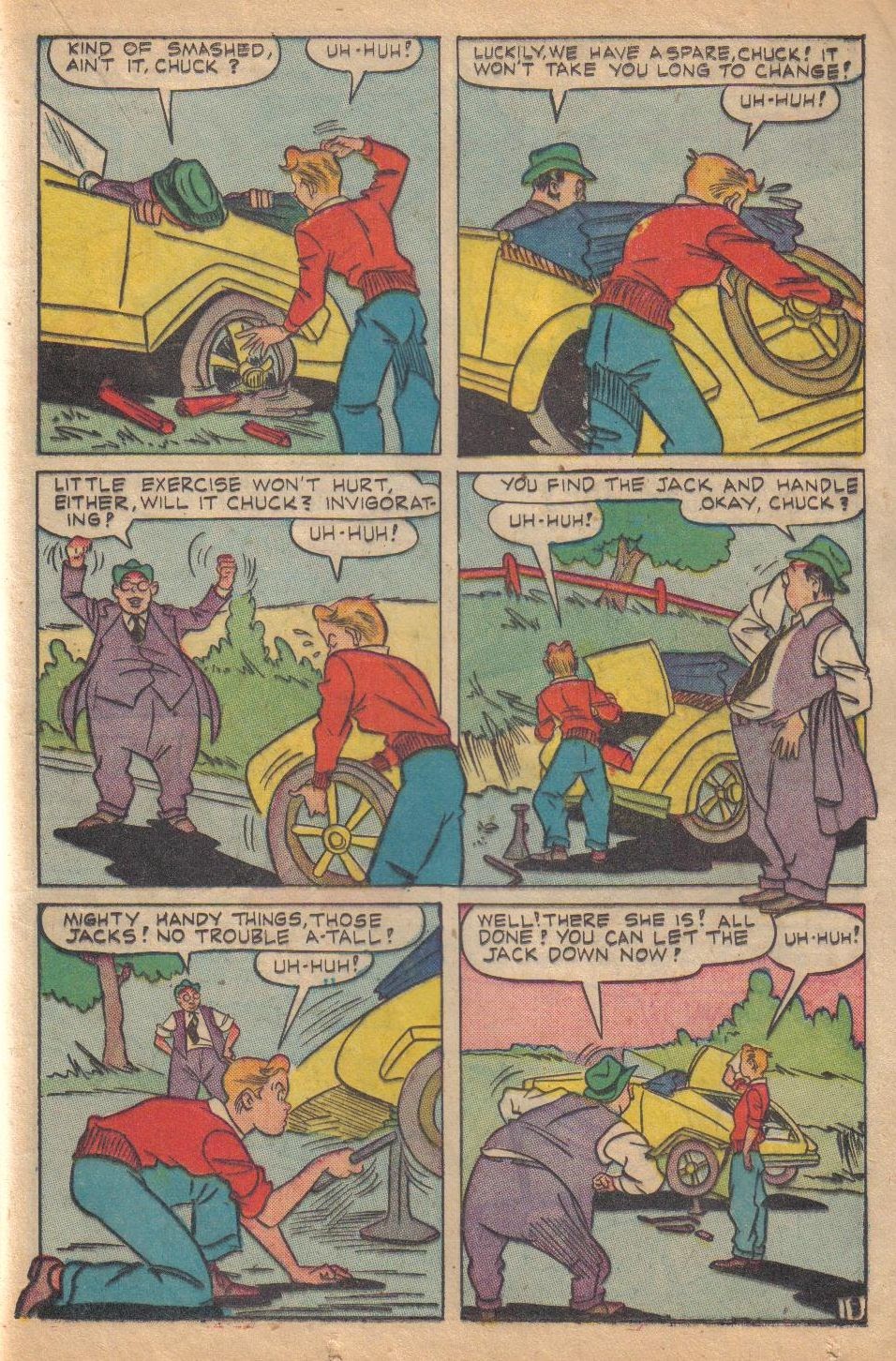 Read online Super-Mystery Comics comic -  Issue #27 - 21