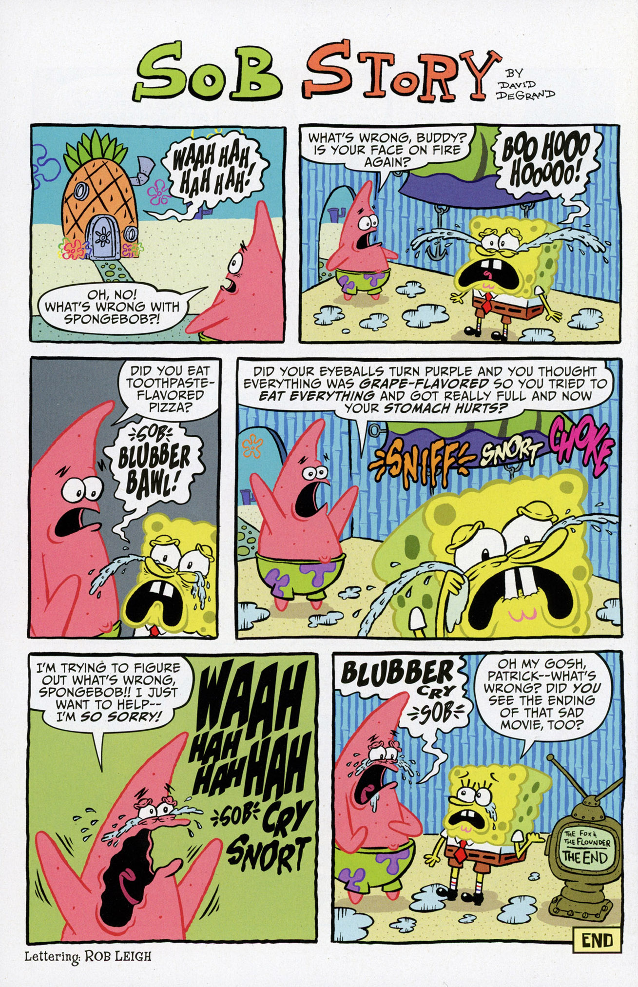 Read online SpongeBob Comics comic -  Issue #45 - 34