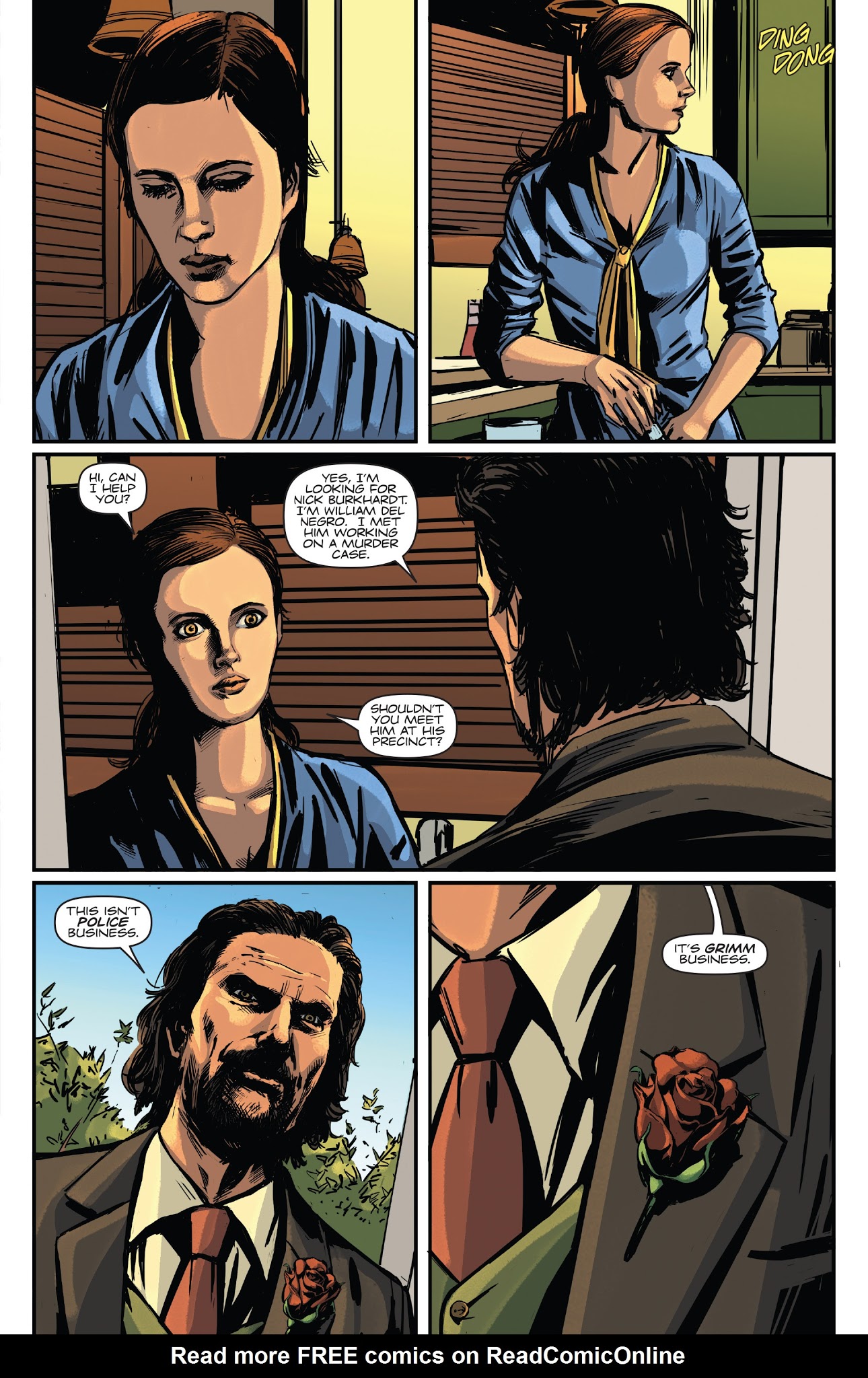 Read online Grimm: The Warlock comic -  Issue #4 - 7