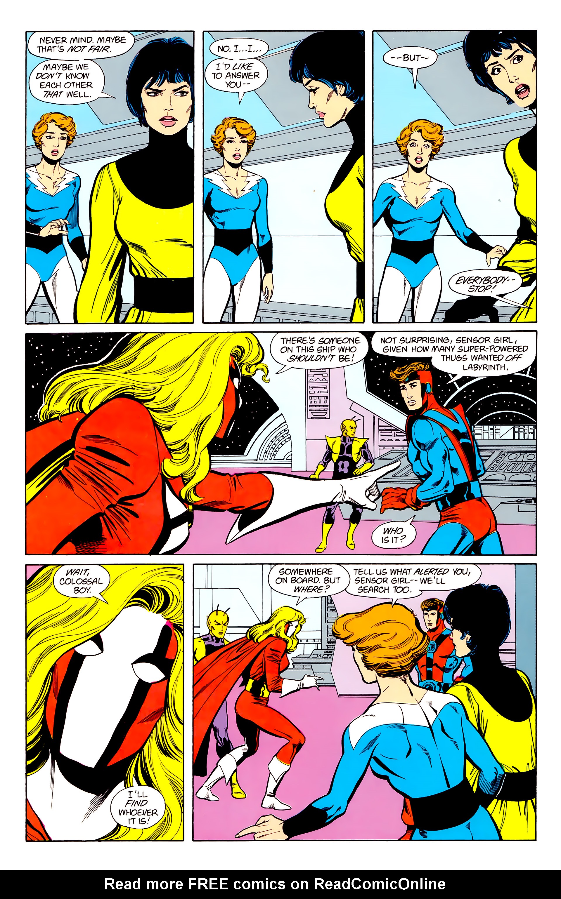 Legion of Super-Heroes (1984) 22 Page 18