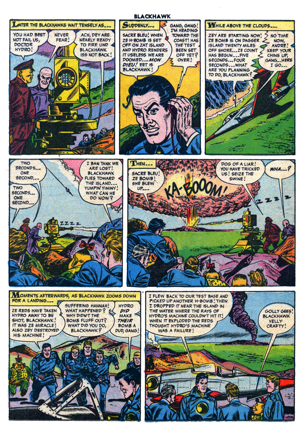 Read online Blackhawk (1957) comic -  Issue #88 - 24
