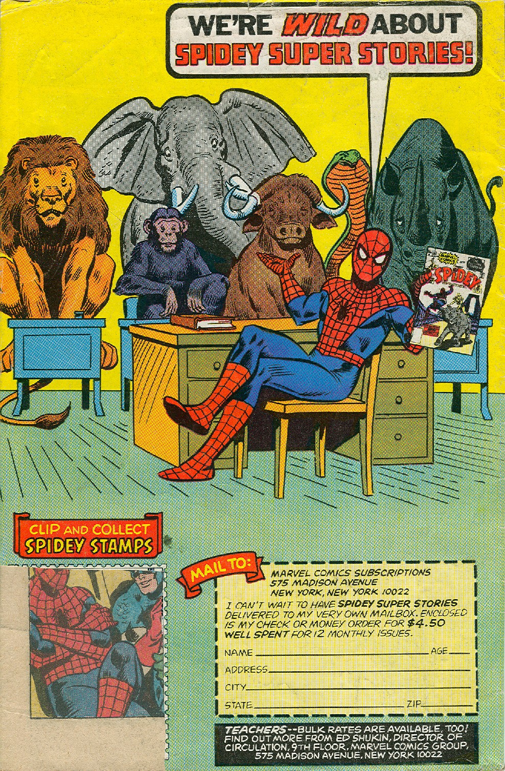 Read online Spidey Super Stories comic -  Issue #35 - 36