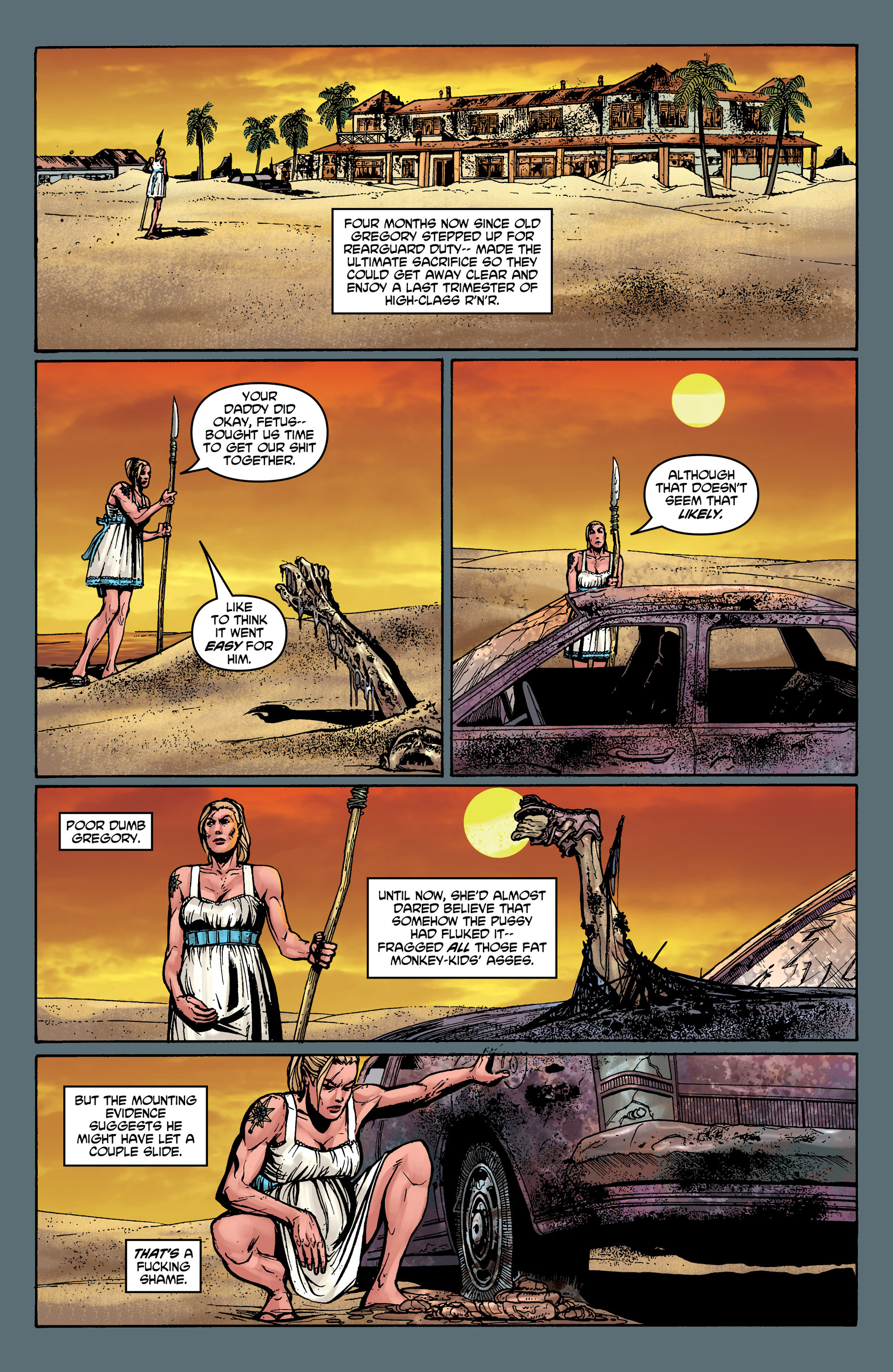 Read online Crossed: Badlands comic -  Issue #9 - 9