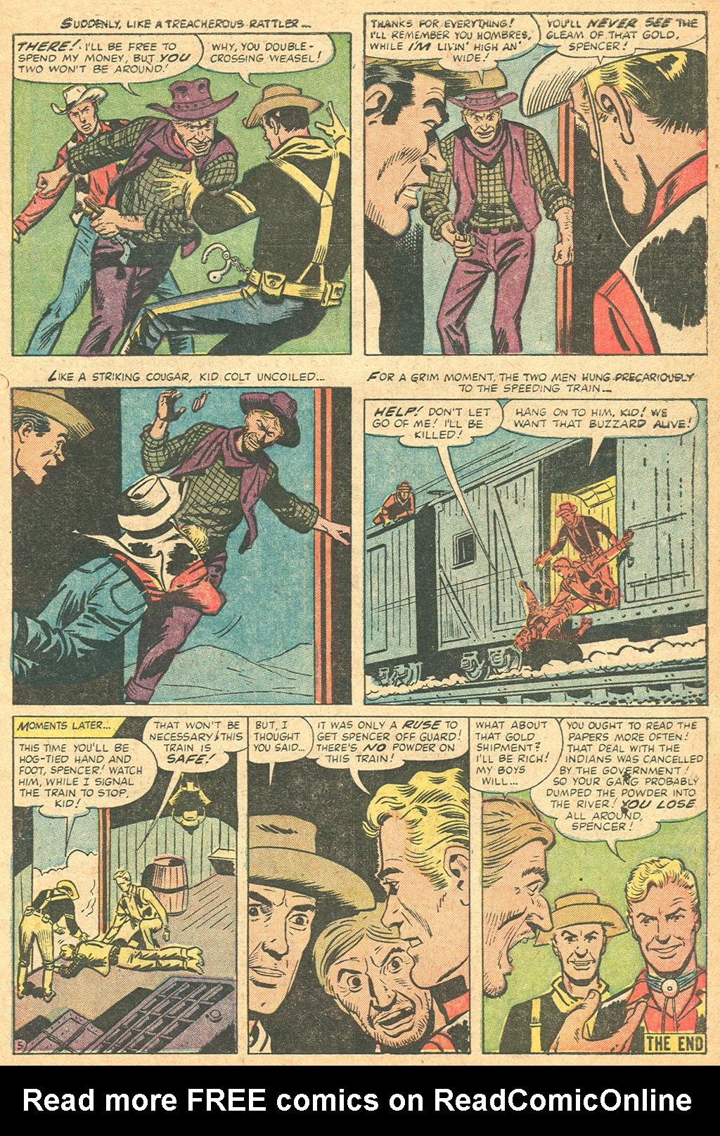 Read online Kid Colt Outlaw comic -  Issue #68 - 7