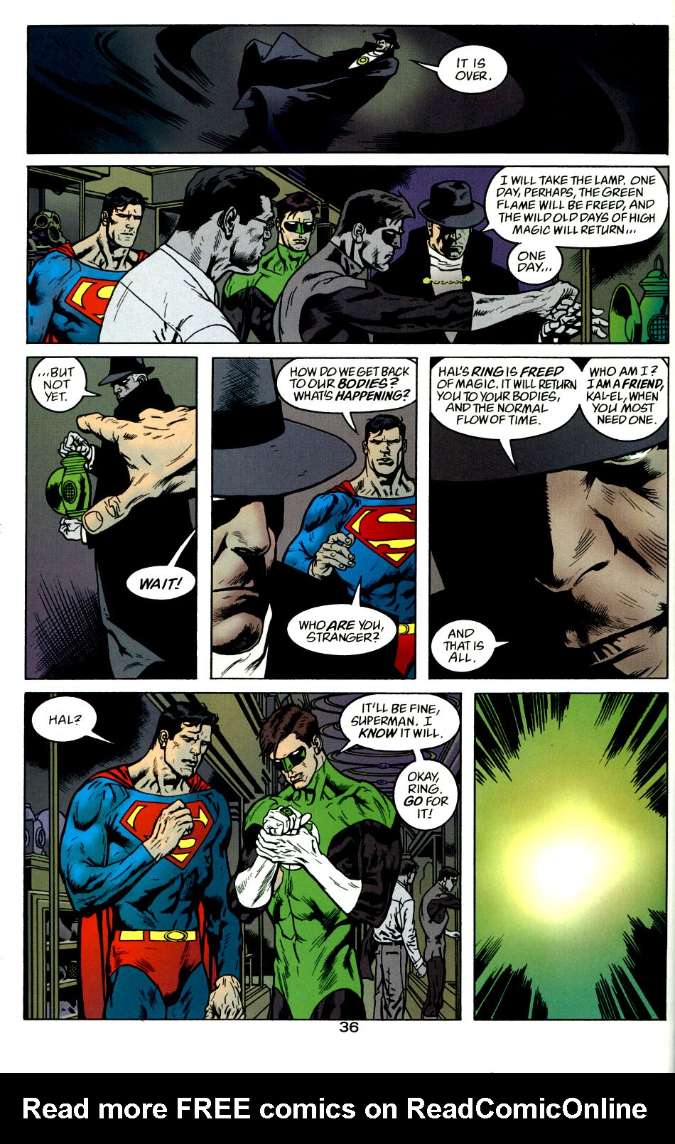 Read online Green Lantern/Superman: Legend of the Green Flame comic -  Issue # Full - 46