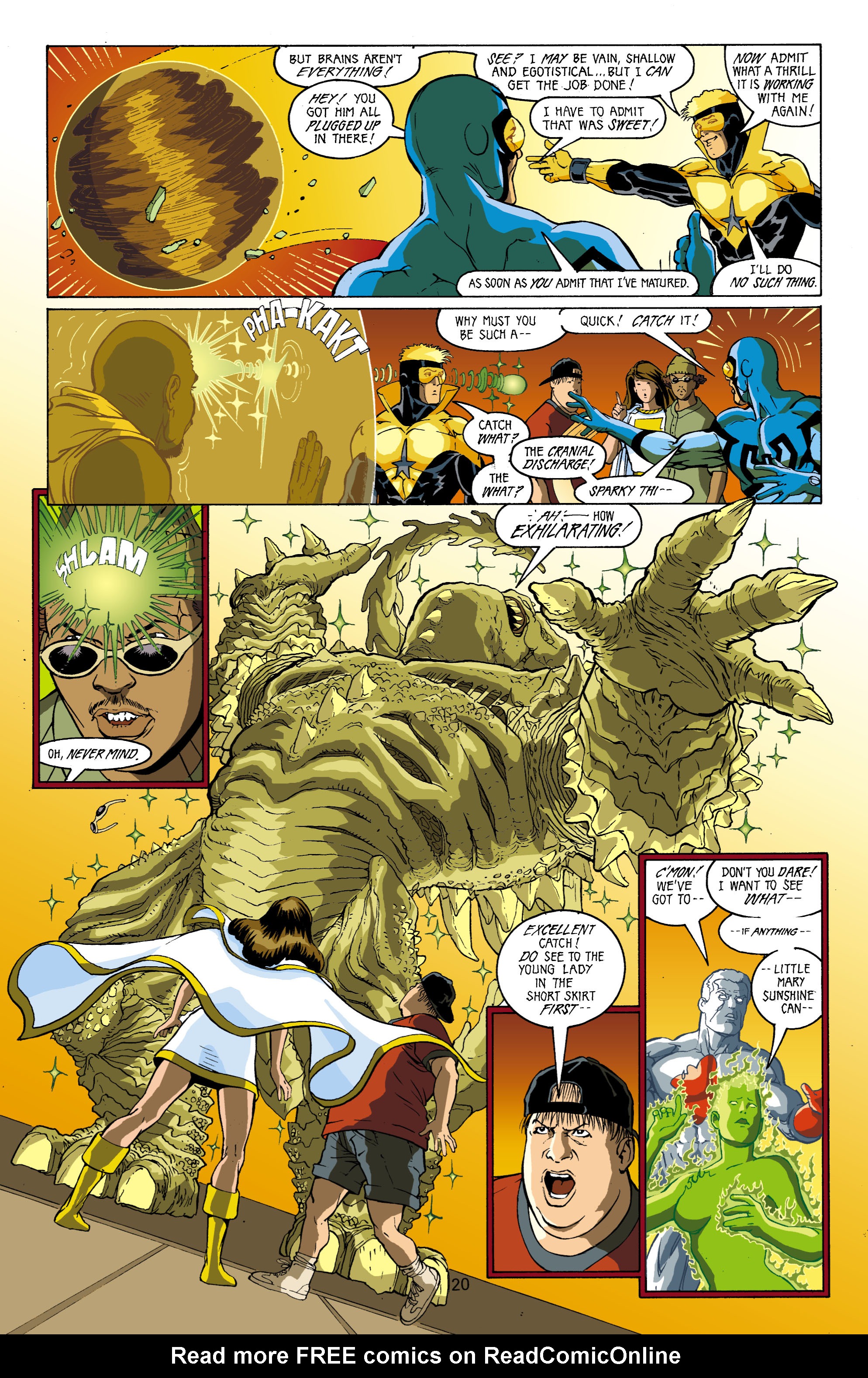 Read online Formerly Known as the Justice League comic -  Issue #2 - 21