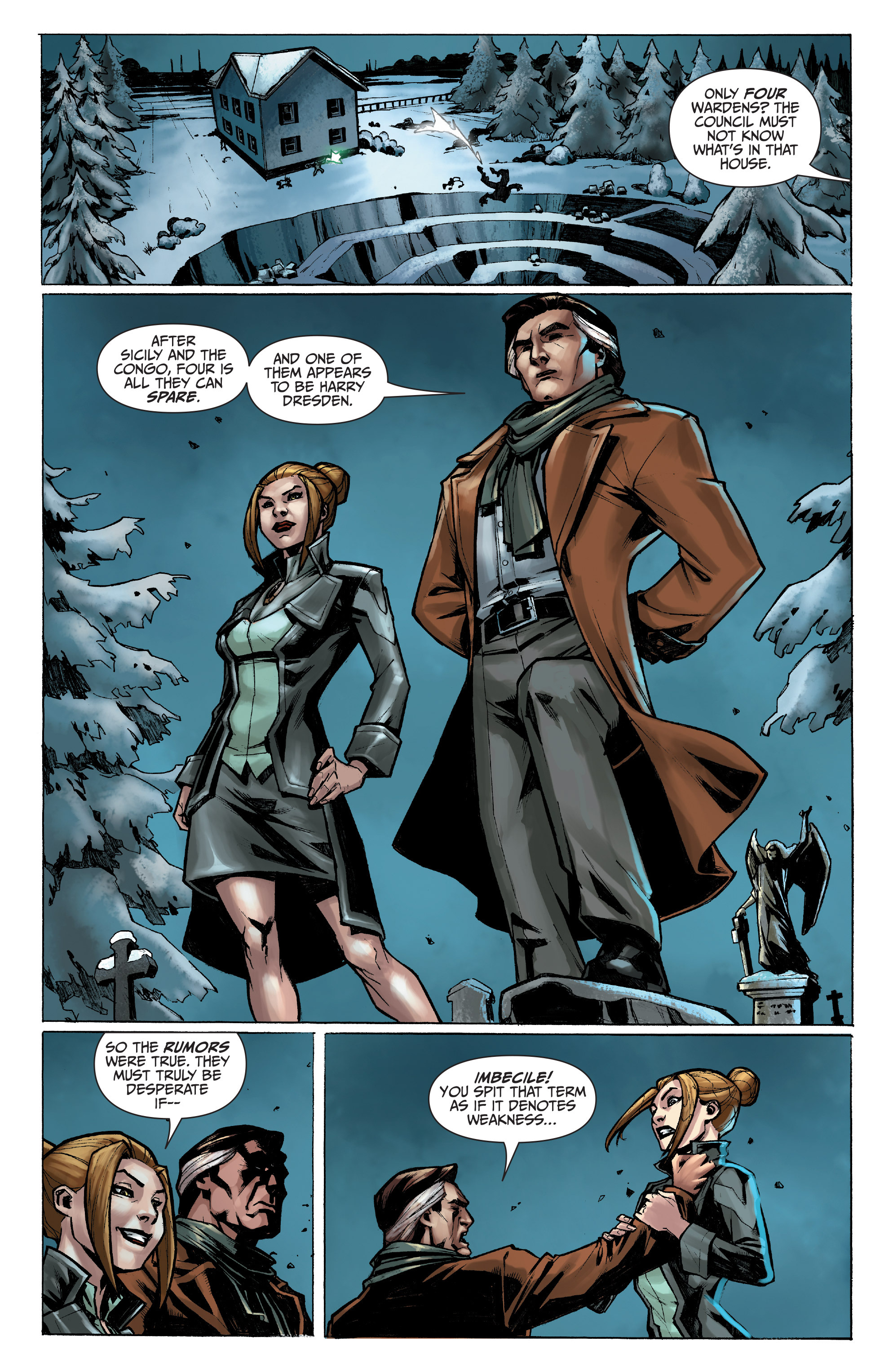 Read online Jim Butcher's The Dresden Files: War Cry comic -  Issue #1 - 21