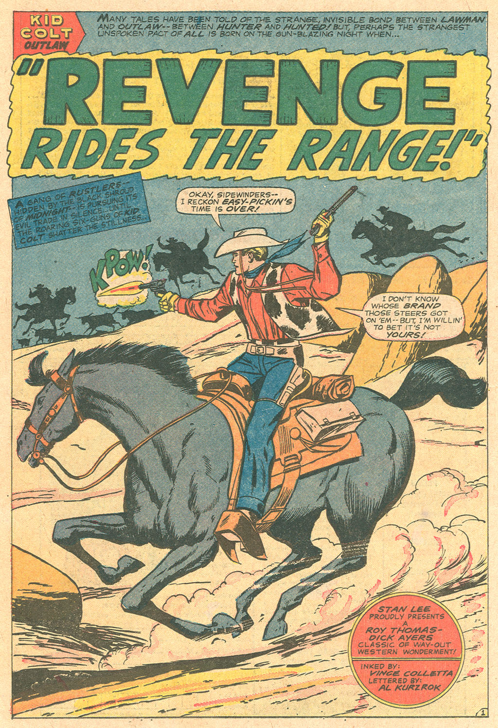 Read online Kid Colt Outlaw comic -  Issue #136 - 14