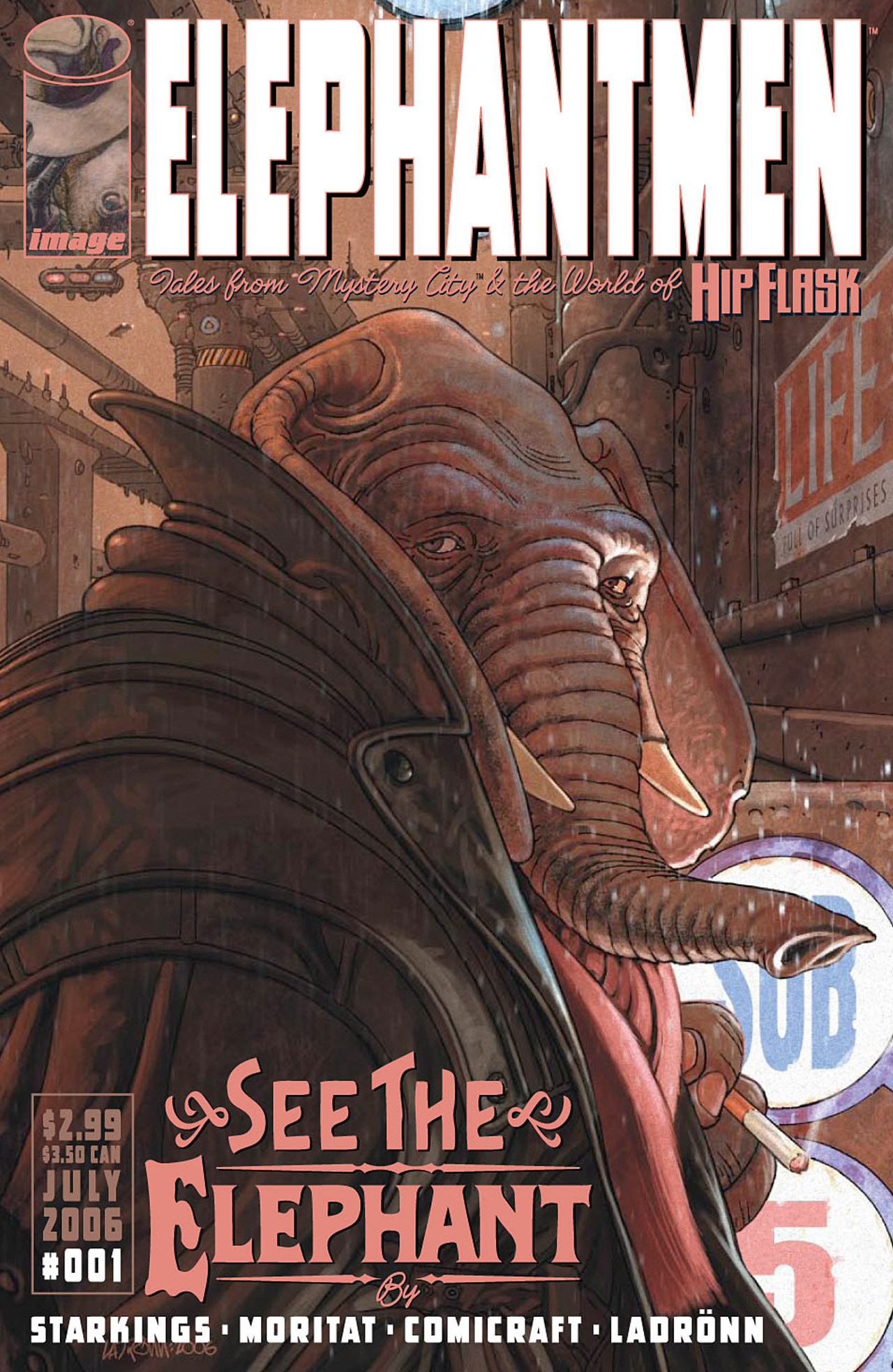 Read online Elephantmen comic -  Issue #1 - 1