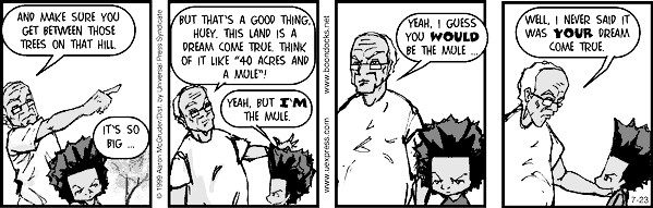 Read online The Boondocks Collection comic -  Issue # Year 1999 - 96