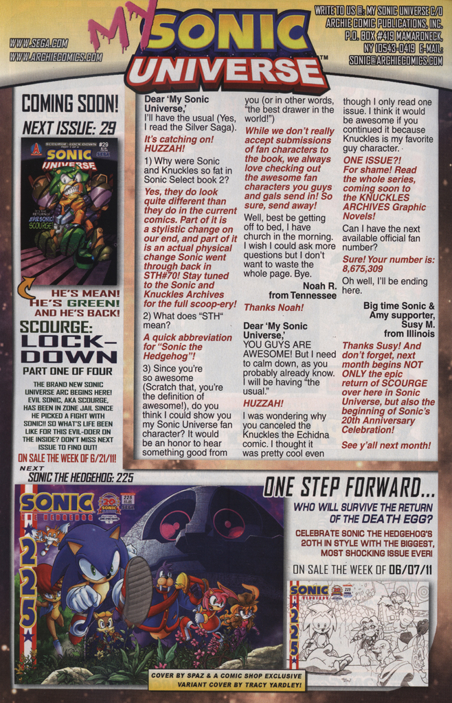 Read online Sonic Universe comic -  Issue #28 - 34