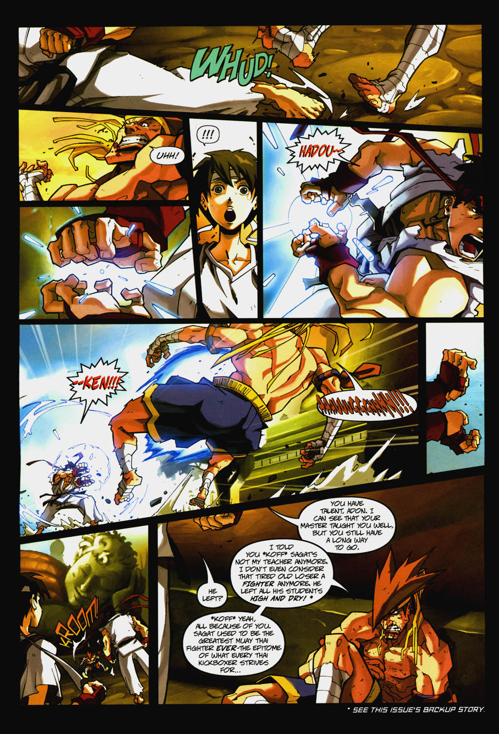 Read online Street Fighter (2003) comic -  Issue #9 - 9