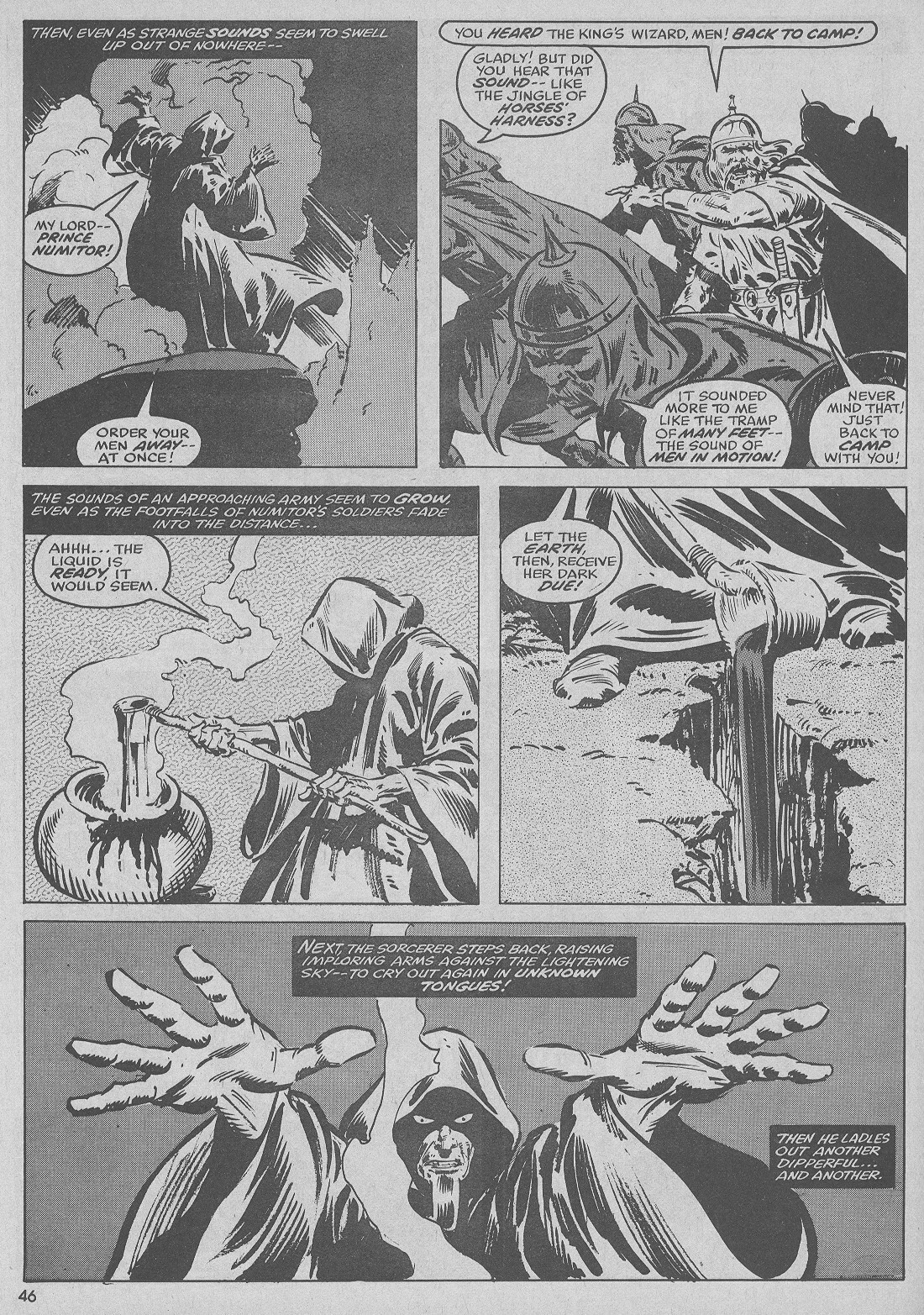 Read online The Savage Sword Of Conan comic -  Issue #51 - 46