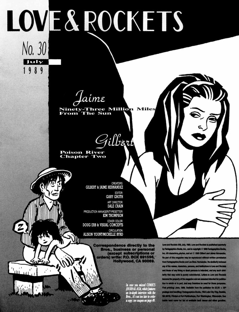 Read online Love and Rockets (1982) comic -  Issue #30 - 3