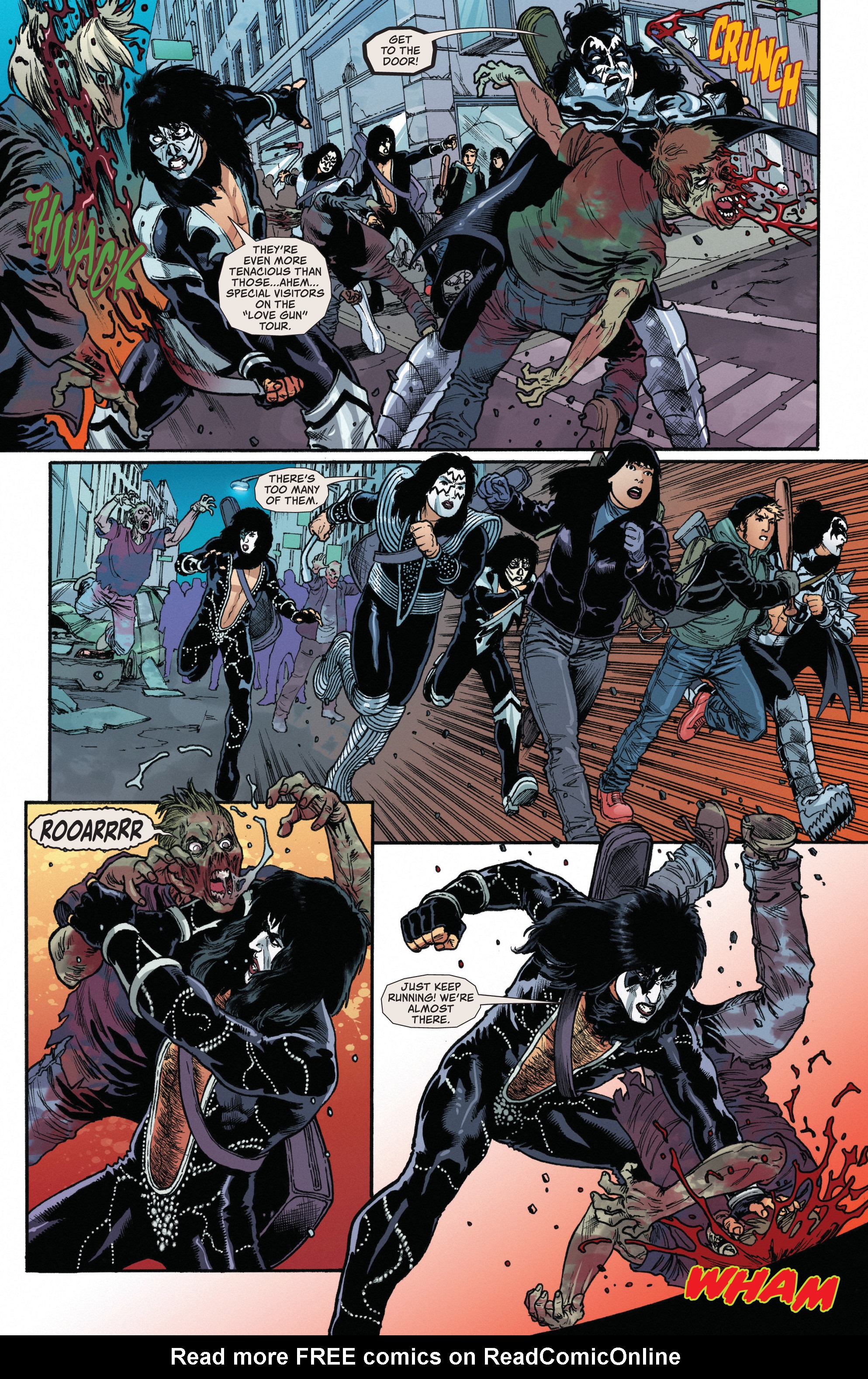 Read online Kiss: Zombies comic -  Issue #4 - 15