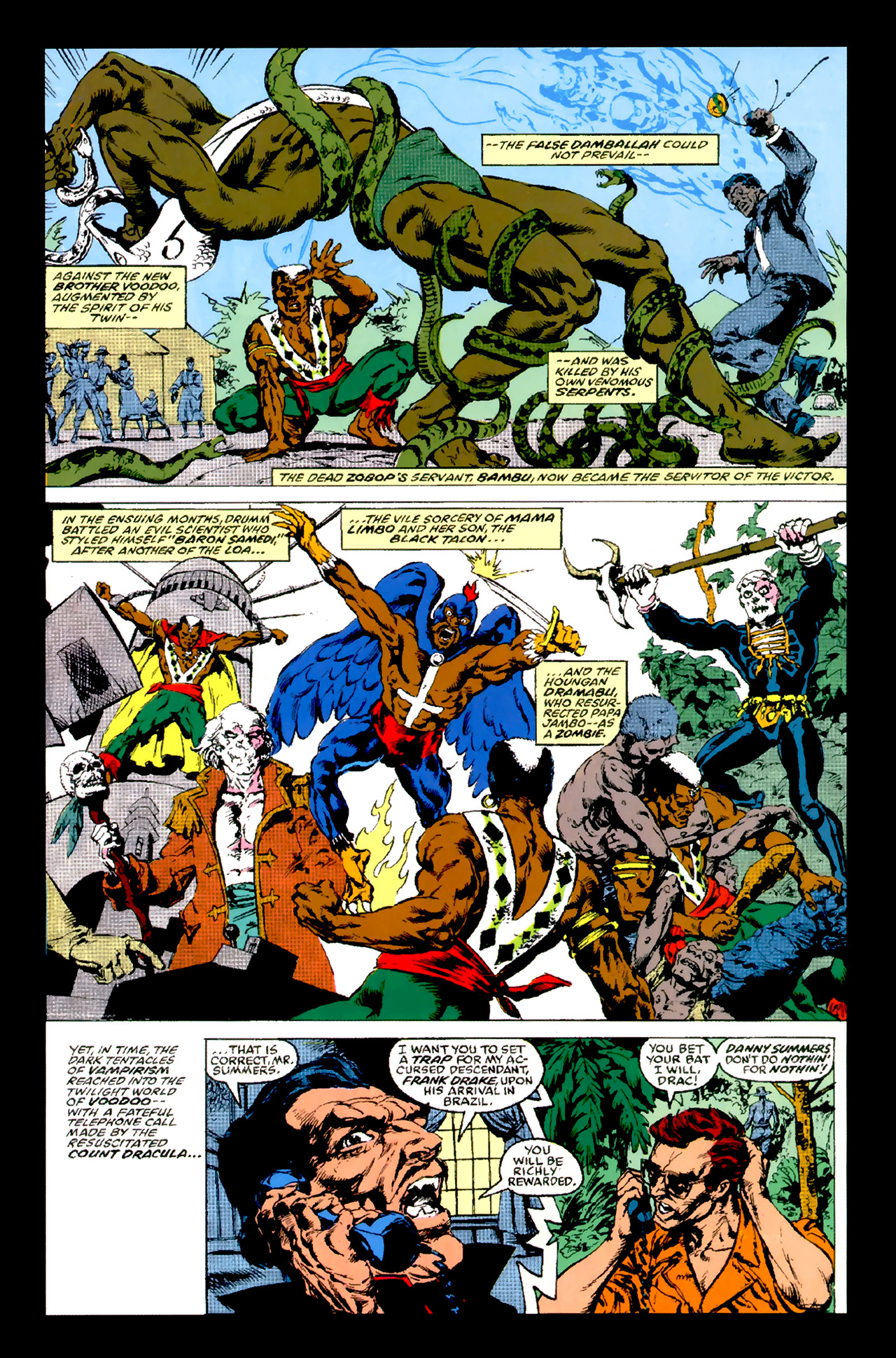 Read online Doctor Voodoo: Avenger of the Supernatural comic -  Issue #2 - 26