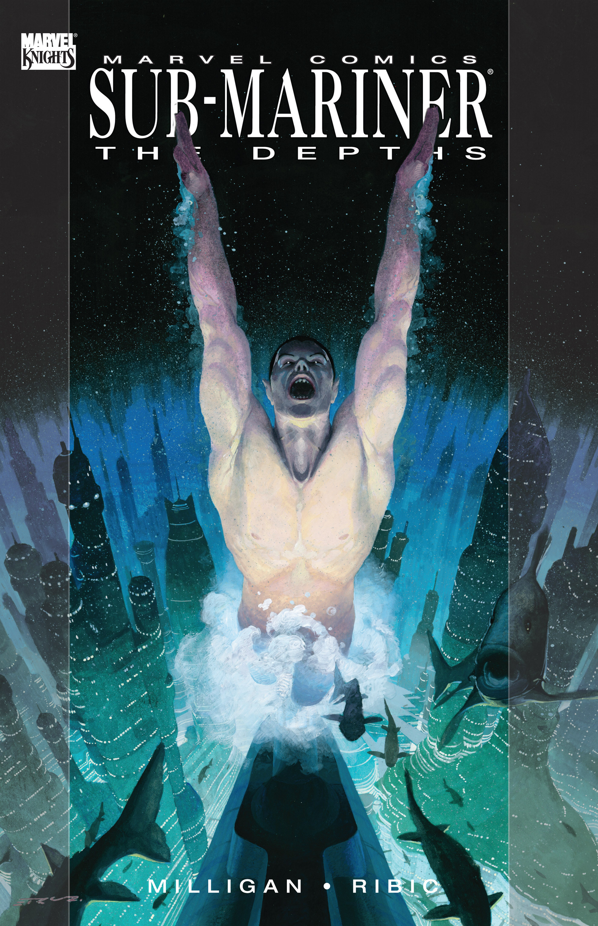Read online Sub-Mariner: The Depths comic -  Issue # TPB - 1