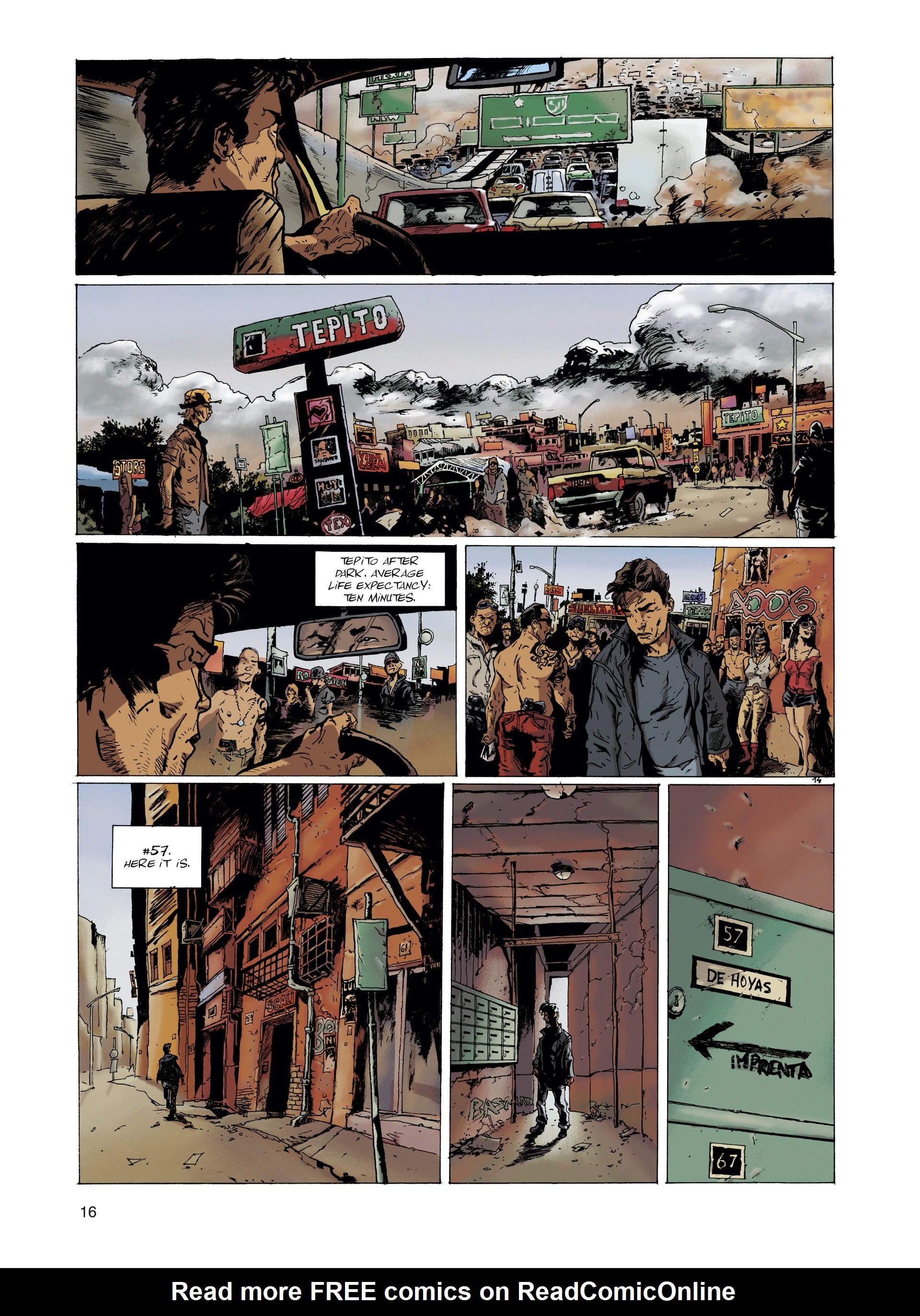 Read online Interpol comic -  Issue #1 - 16