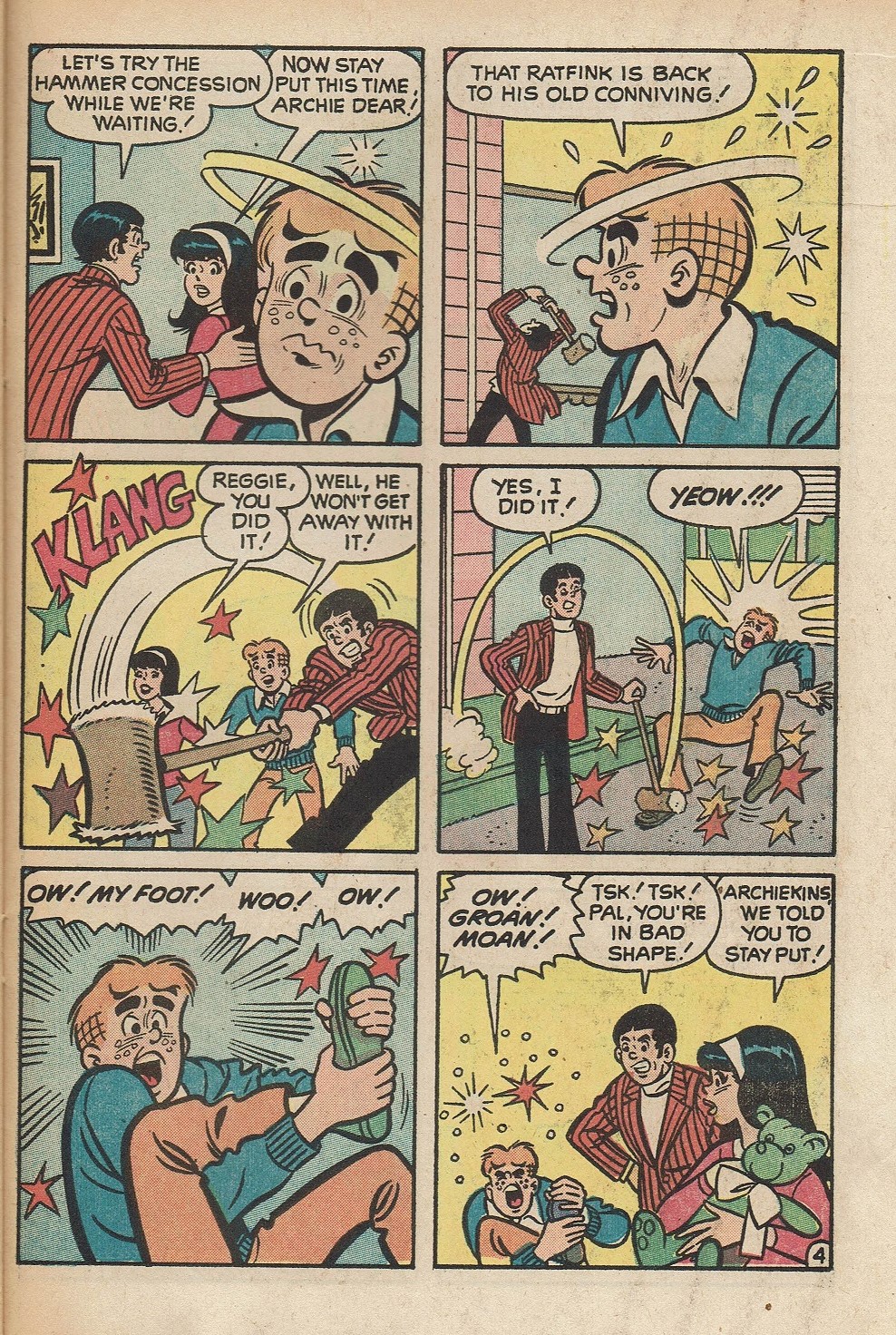 Read online Reggie and Me (1966) comic -  Issue #58 - 38