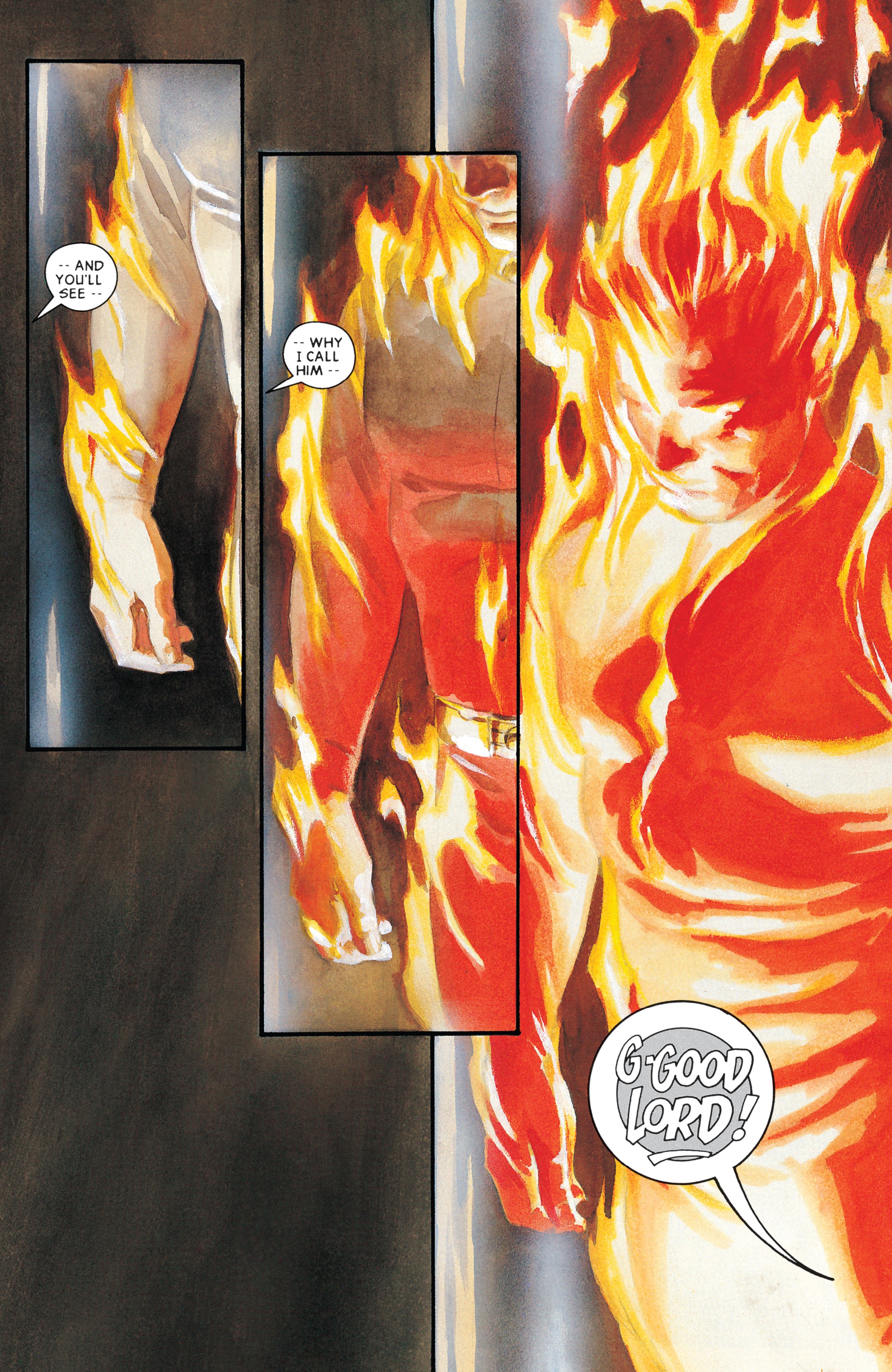 Read online Marvels Annotated comic -  Issue #1 - 17
