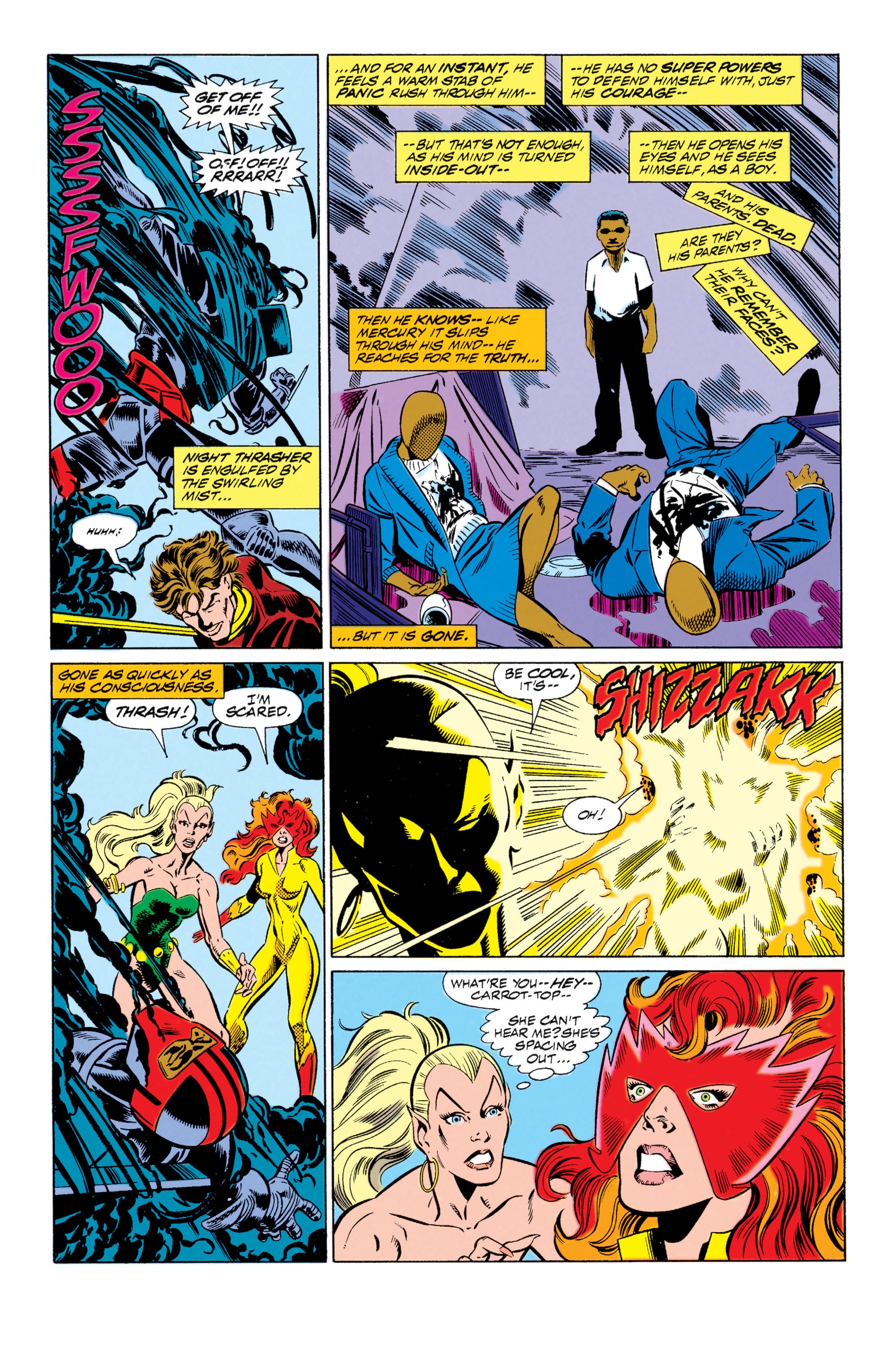 Read online The New Warriors comic -  Issue #4 - 5