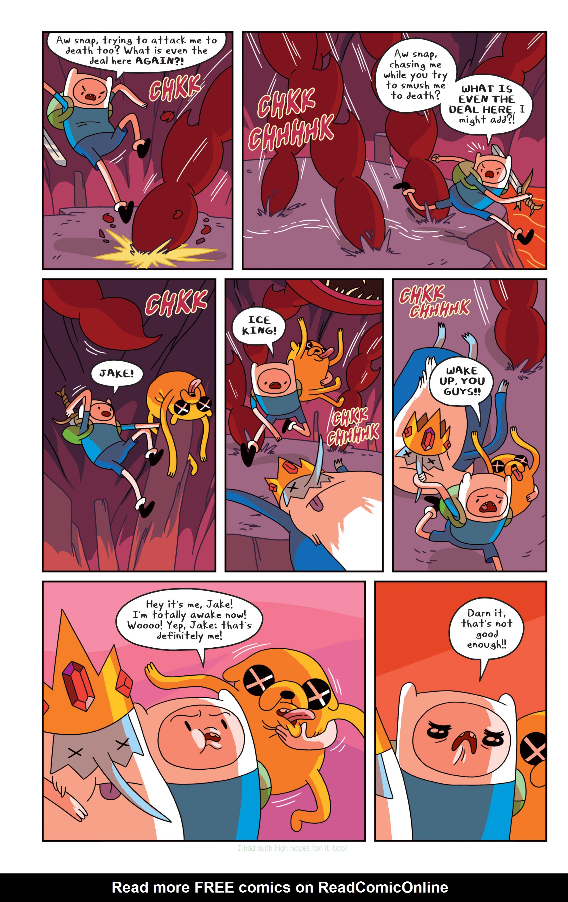 Read online Adventure Time comic -  Issue #18 - 8