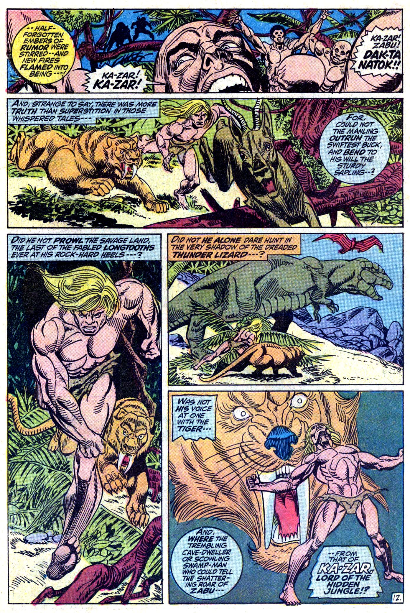 Read online Astonishing Tales (1970) comic -  Issue #11 - 13