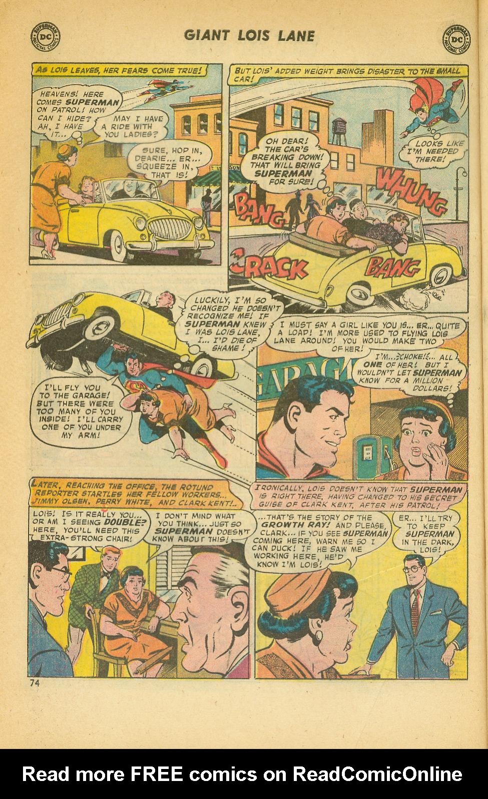 Read online Superman's Girl Friend, Lois Lane comic -  Issue #77 - 76