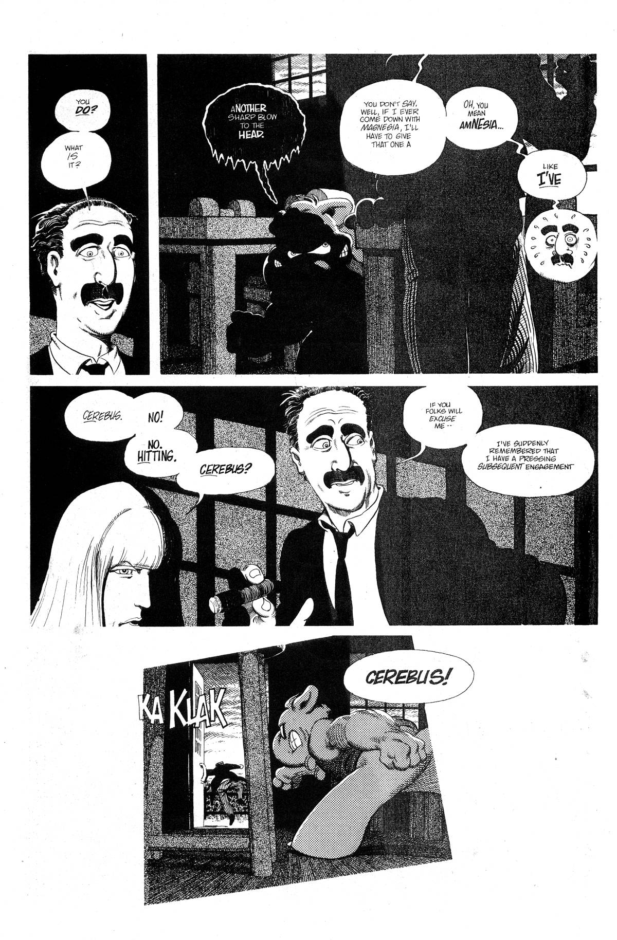 Read online Cerebus comic -  Issue #233 - 11