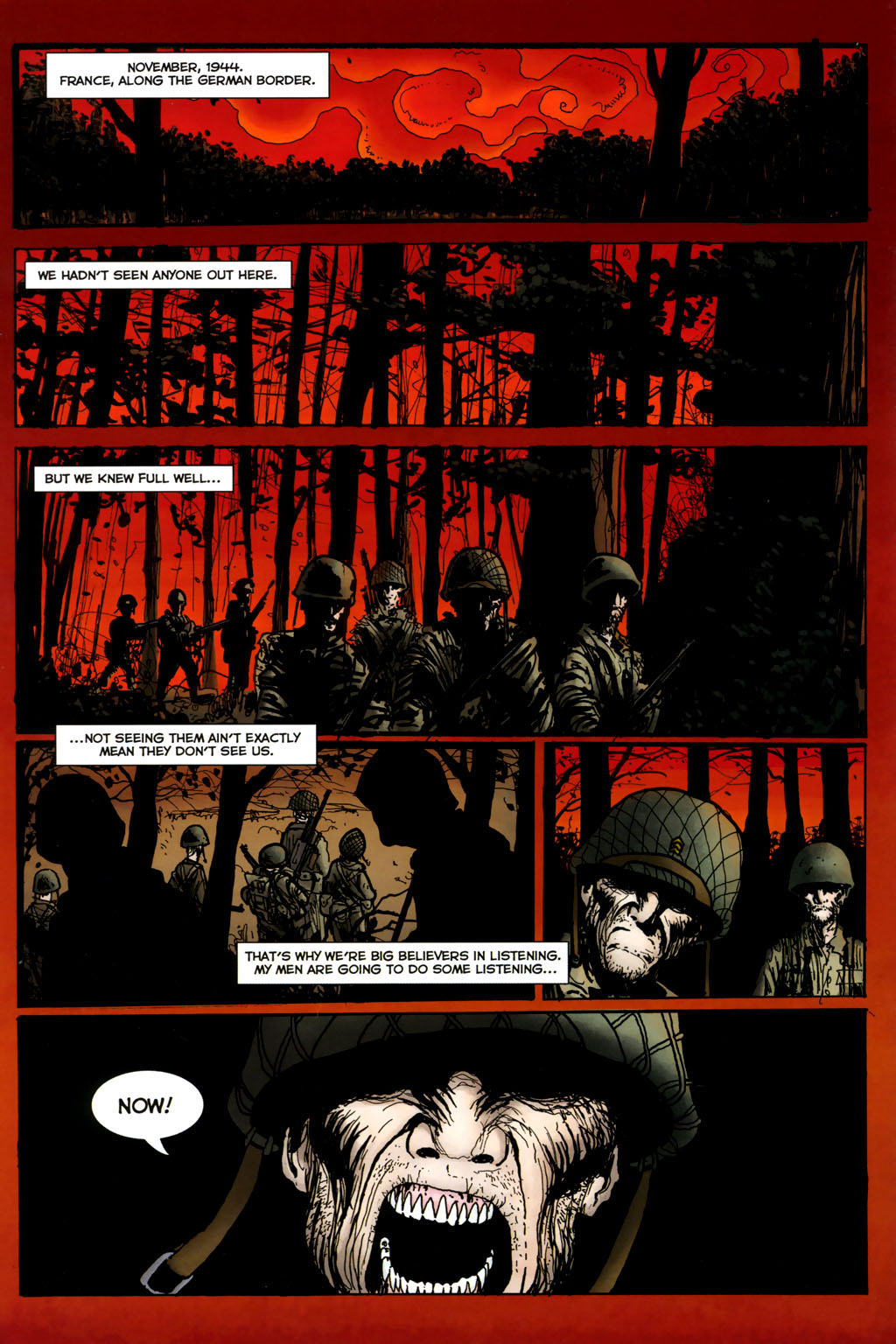 Read online Grunts comic -  Issue #1 - 5