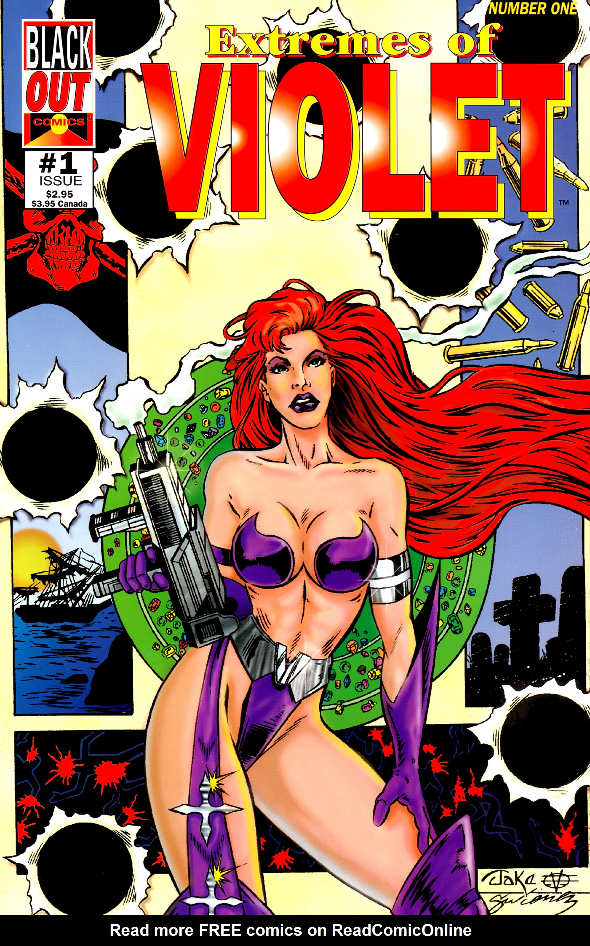 Read online Extremes Of Violet comic -  Issue #1 - 1