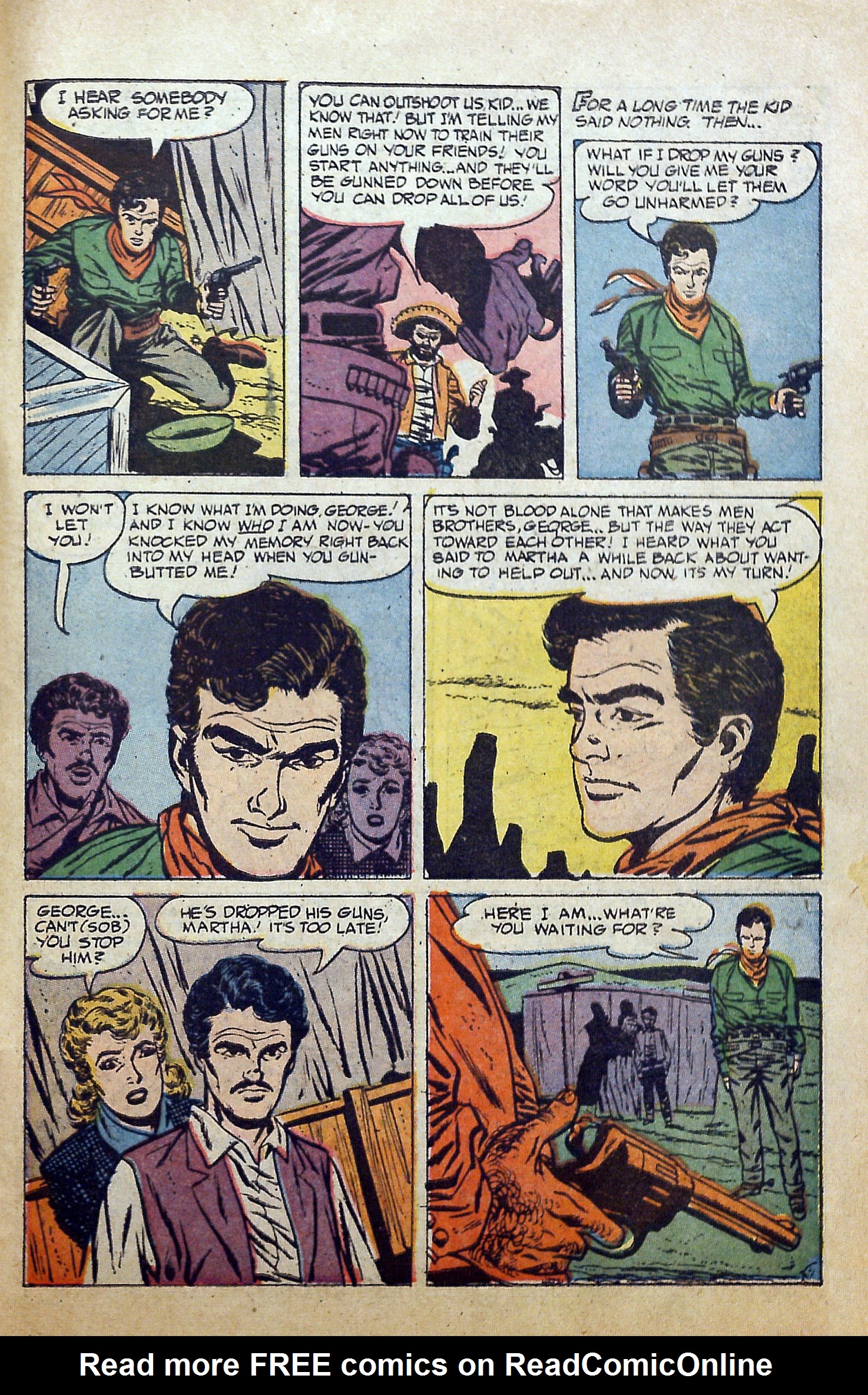 Read online Billy the Kid Adventure Magazine comic -  Issue #28 - 29