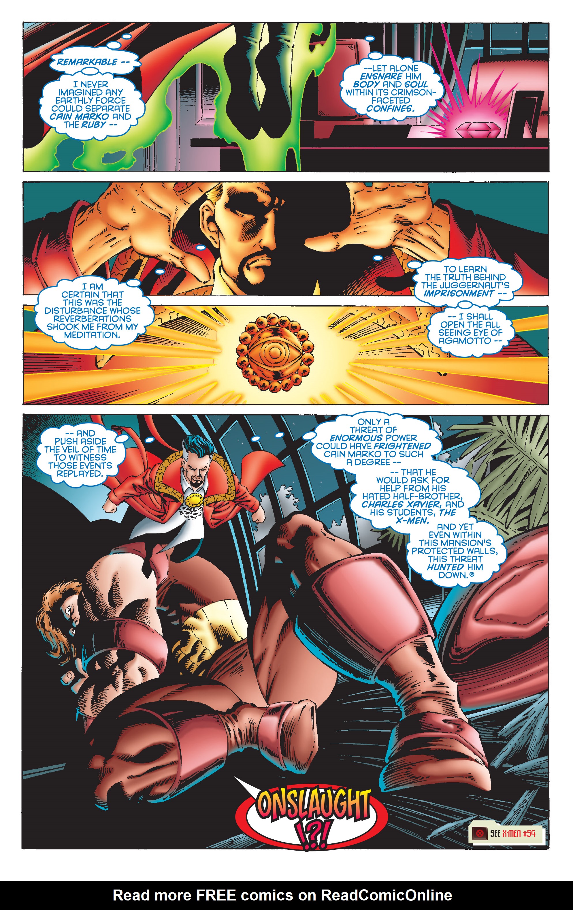 Read online X-Men: Onslaught Aftermath comic -  Issue # TPB (Part 1) - 7