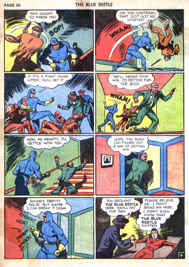 Read online The Blue Beetle comic -  Issue #4 - 31