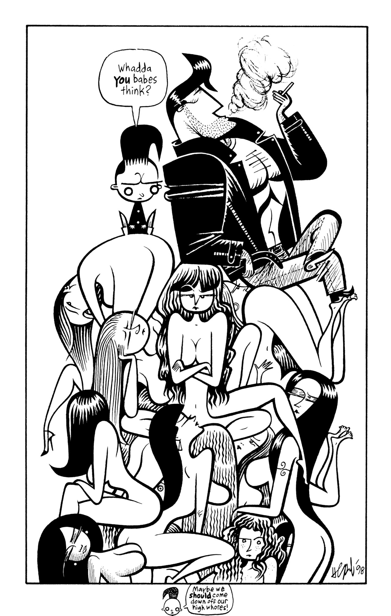 Read online Marc Hempel's Naked Brain comic -  Issue #3 - 26