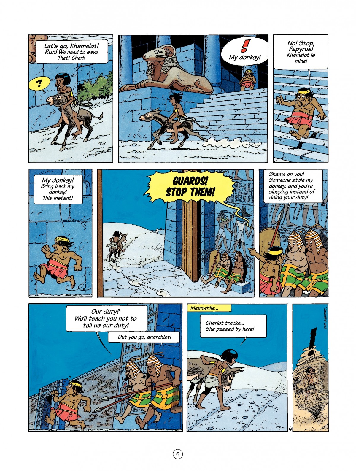 Read online Papyrus comic -  Issue #5 - 6