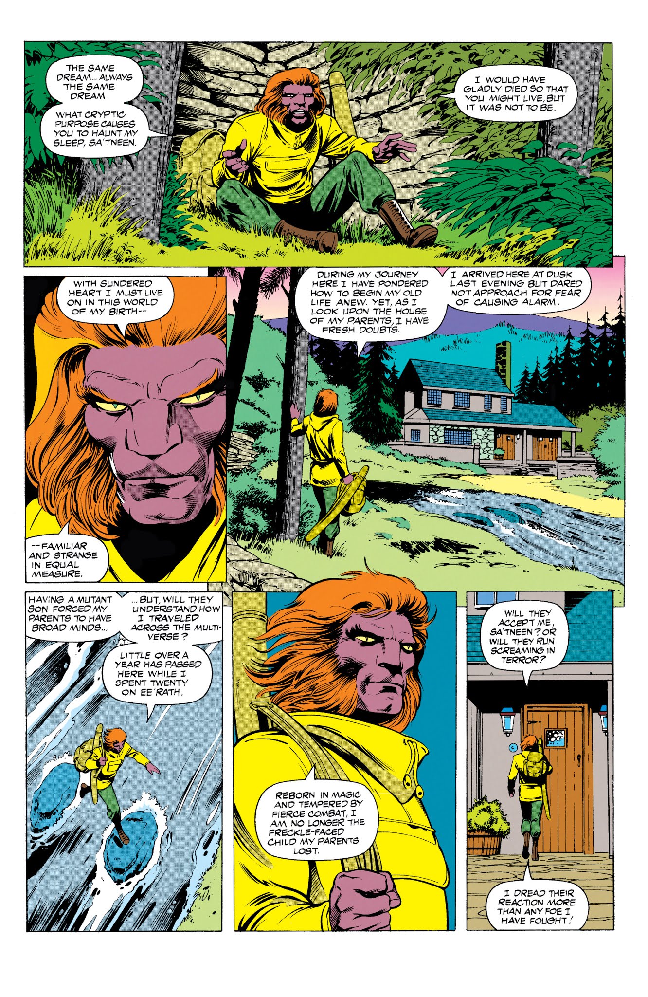 Read online Excalibur Visionaries: Alan Davis comic -  Issue # TPB 3 (Part 1) - 97
